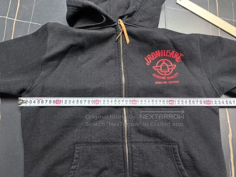 Iron Heart Iron Heart Heavy-duty zippered sweatshirt Size US M / EU 48-50 / 2 - 5 Thumbnail