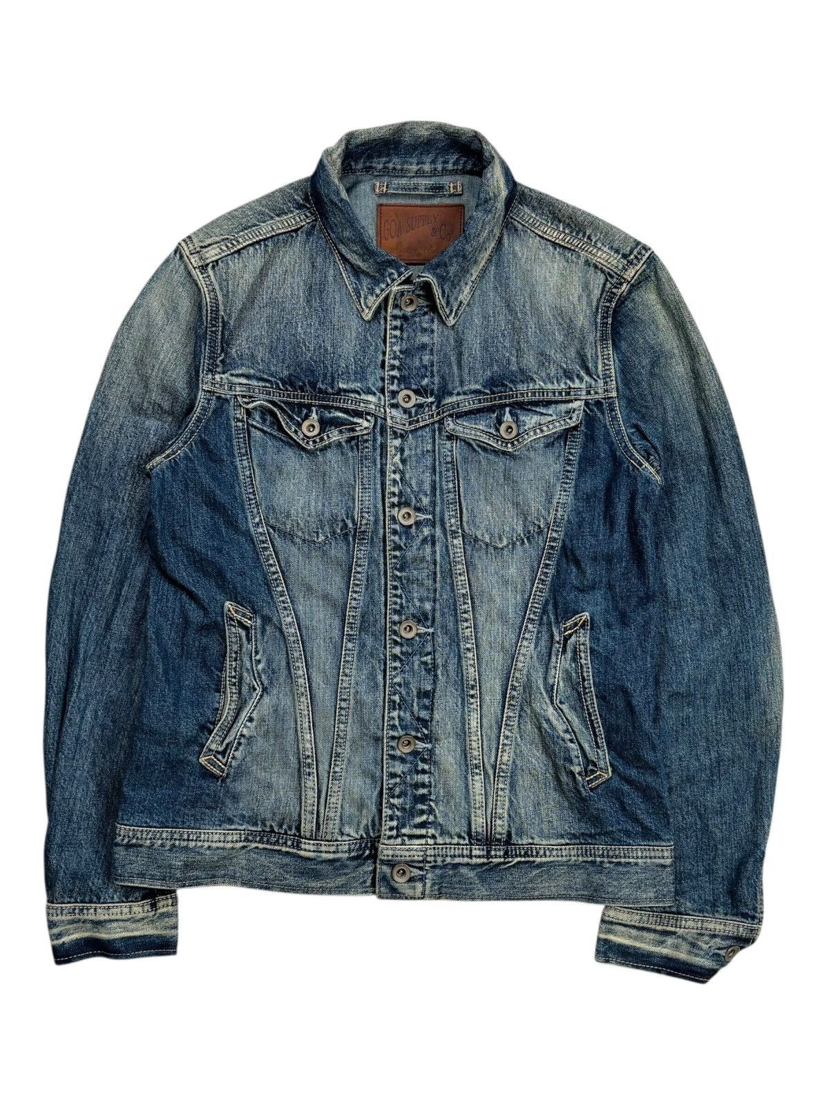 GOA 2000s GOA - Mud Wash Denim Jacket Size US M / EU 48-50 / 2 - 1 Thumbnail