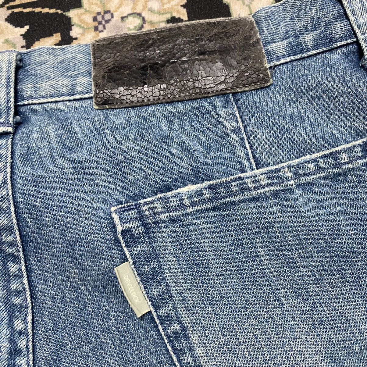 Japanese Brand Devilock Denim Blue Fade Jeans Size US 32 / EU 48 - 19 Thumbnail