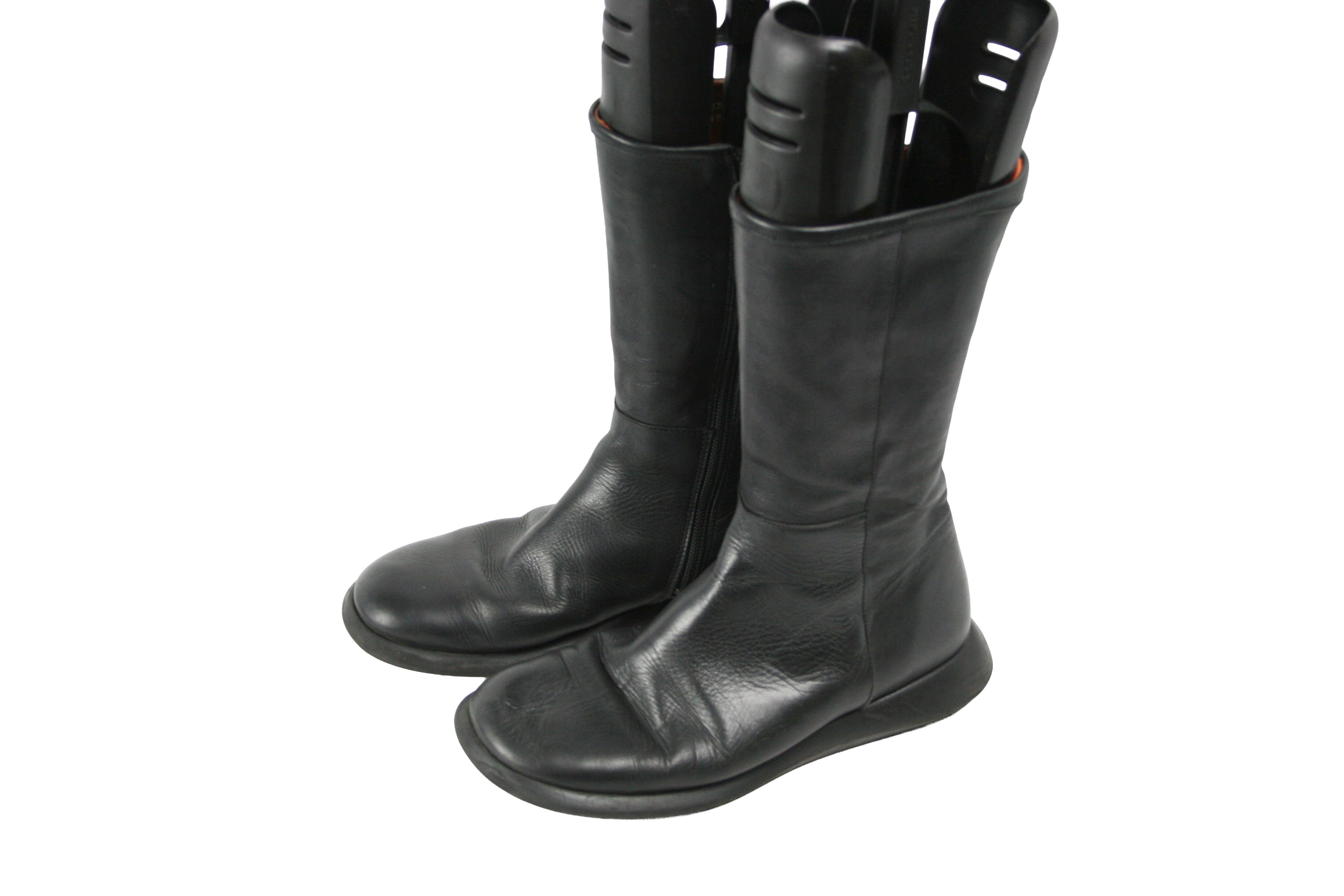 Camper Biker Avant Garde Mid Leather Side Zip Boots Size US 8 / IT 38 - 3 Thumbnail