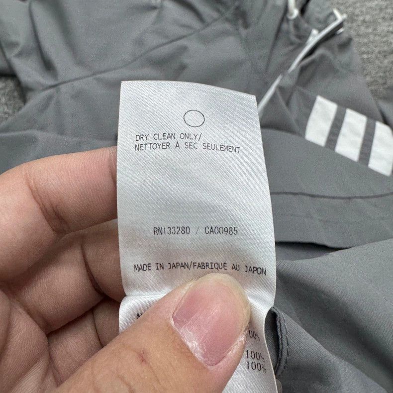 Thom Browne Thom Browne Striped windbreaker jacket 2503-Nextarrow Size US XXS / EU 40 - 5 Thumbnail