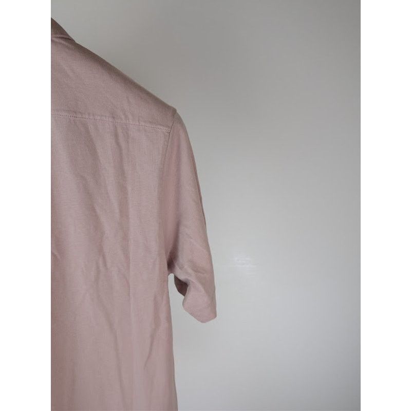 Dries Van Noten o1rshd1 Helder 2600 M.K. Polo Shirt in Pale Pink Size US M / EU 48-50 / 2 - 13 Thumbnail