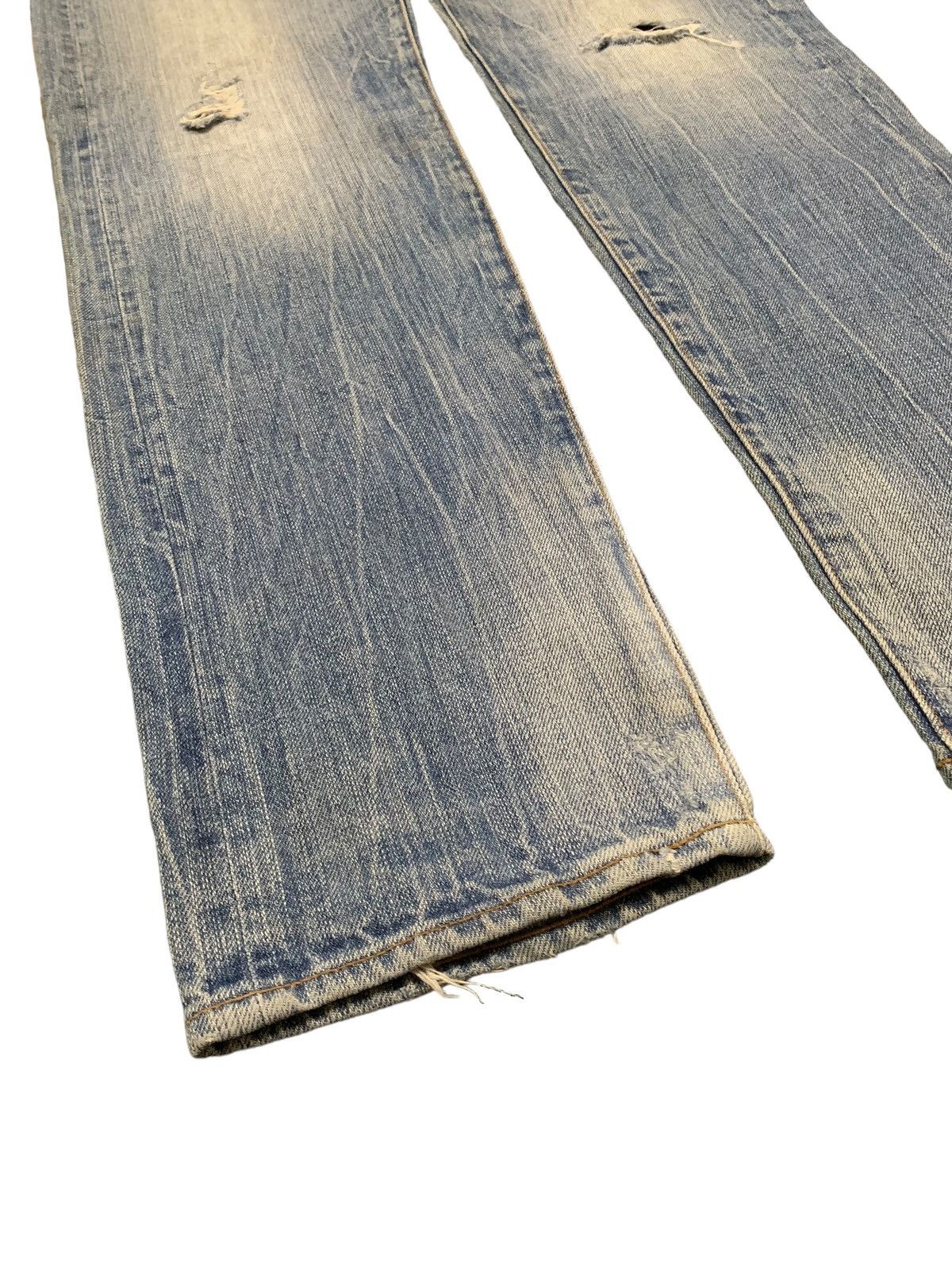 American Eagle Outfitters Vintage American Eagle Outfitters Selvedge Distressed Jeans Size US 32 / EU 48 - 10 Thumbnail