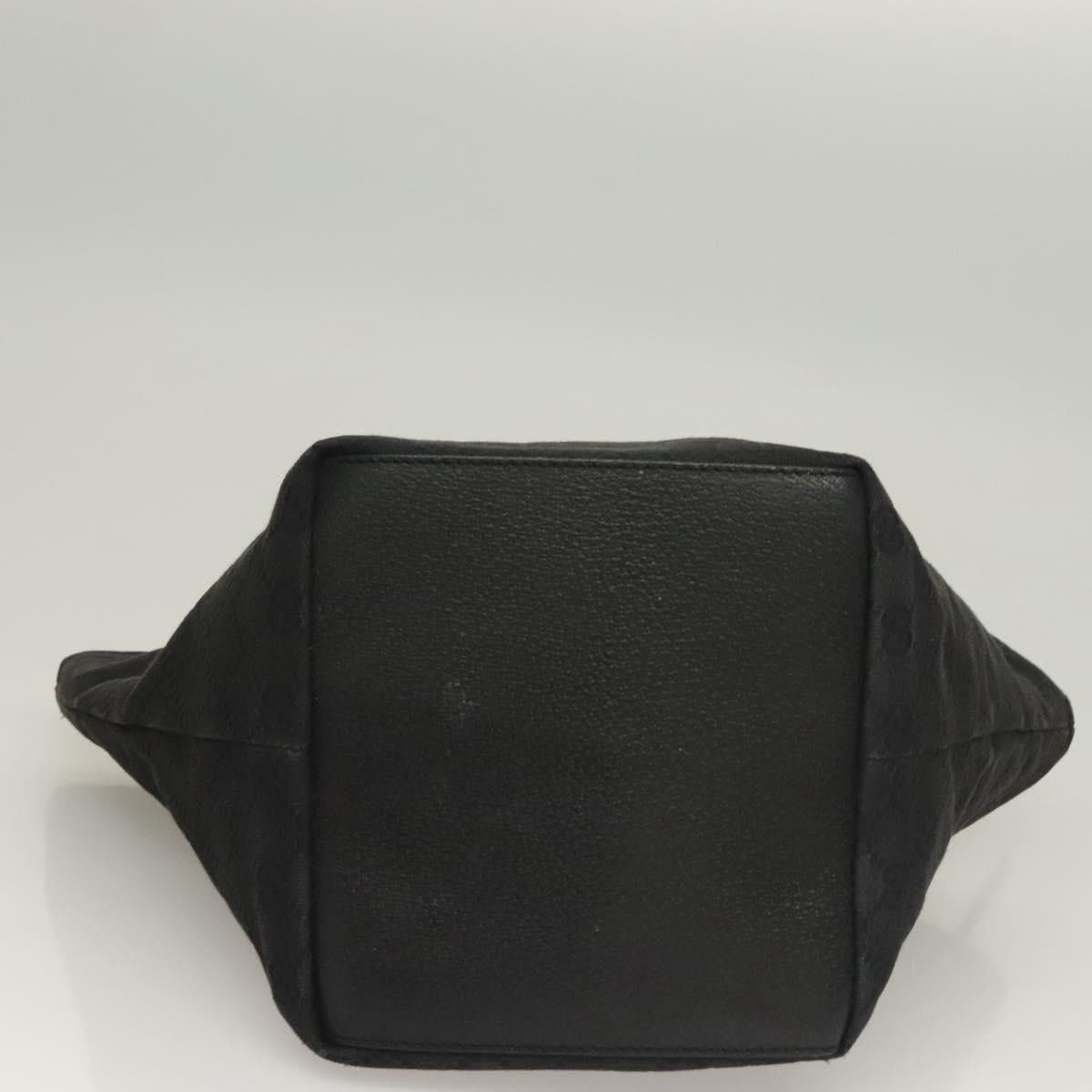 Gucci GUCCI GG Canvas Web Sherry Line Tote Bag Black Silver Size ONE SIZE - 9 Thumbnail
