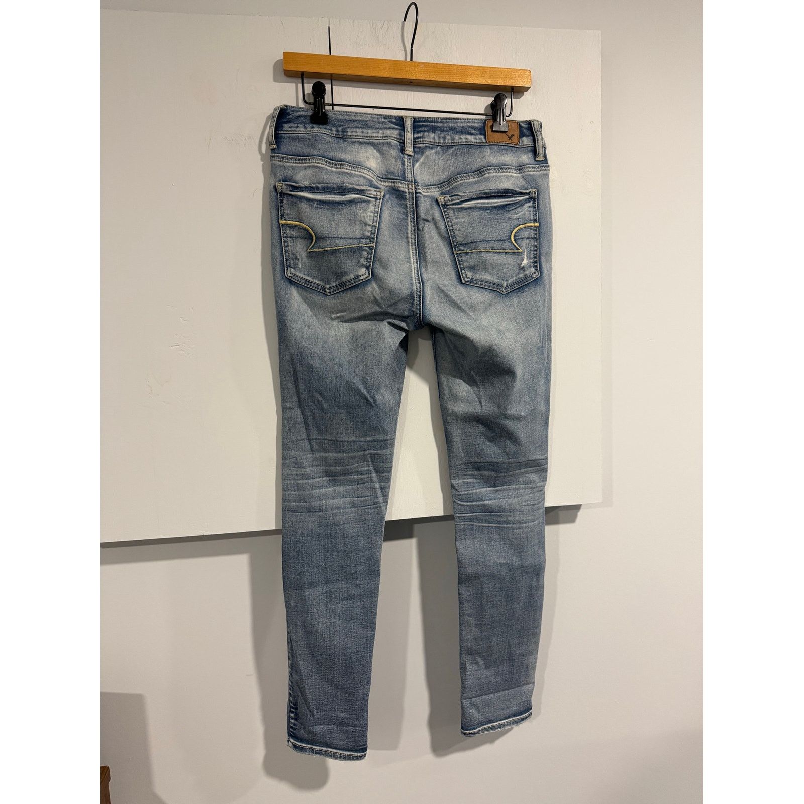 American Eagle Outfitters American Eagle Super Stretch Jeans Size 10 Size 32" / US 10 / IT 46 - 2 Thumbnail