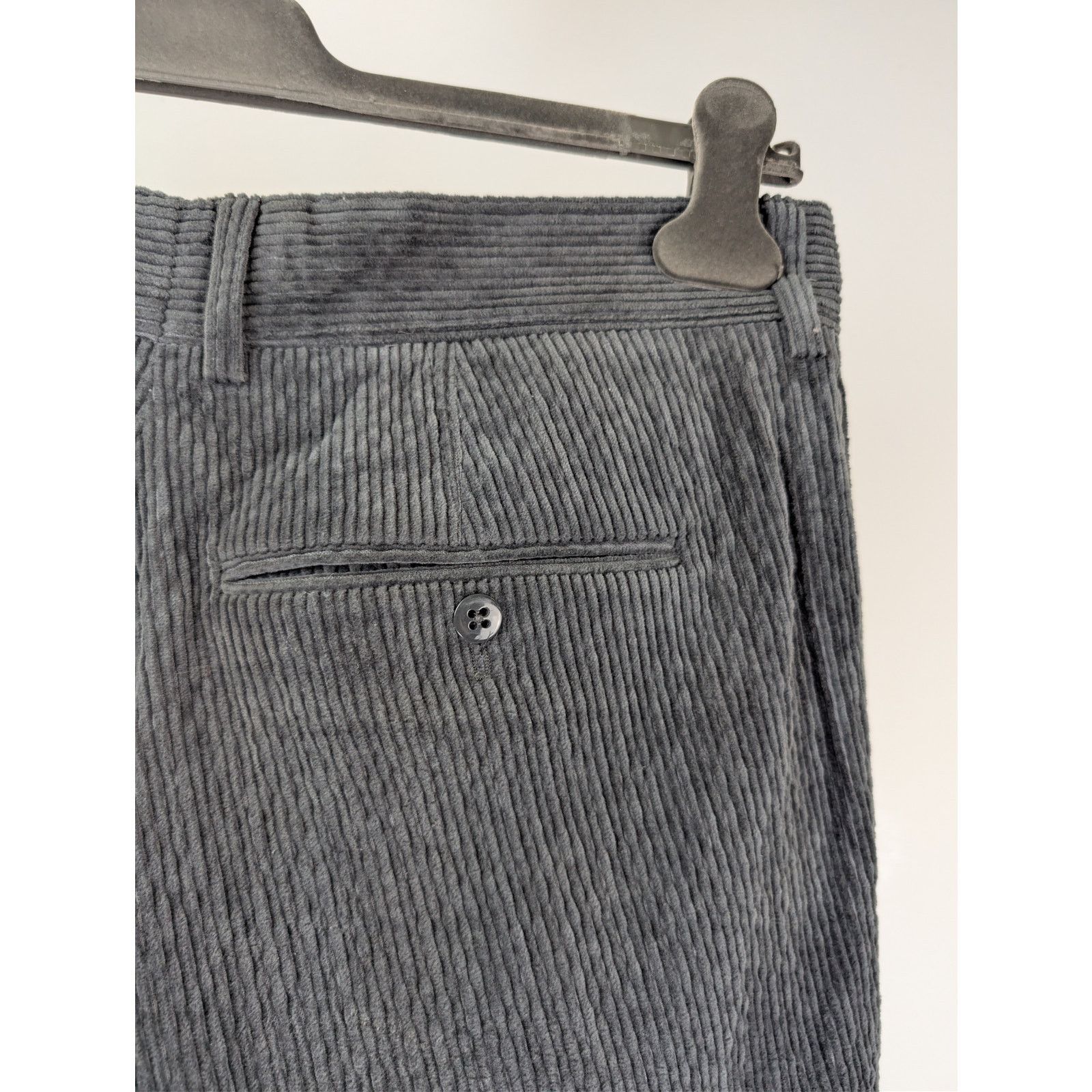 Todd Snyder o1rshd1 CC20 Corduroy Pleated Pants in Grey Size US 32 / EU 48 - 12 Thumbnail