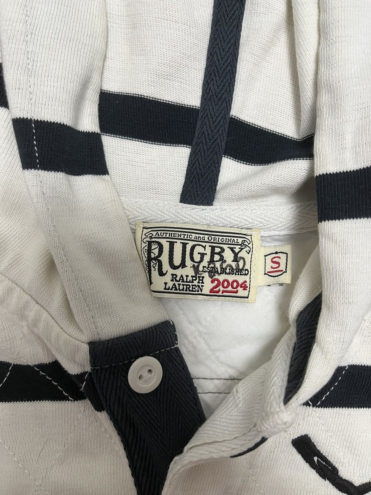 Polo Ralph Lauren × Ralph Lauren × Vintage Ralph Lauren Vintage Chief Keef Rugby 2004 Hoodie Size S / US 4 / IT 40 - 5 Thumbnail