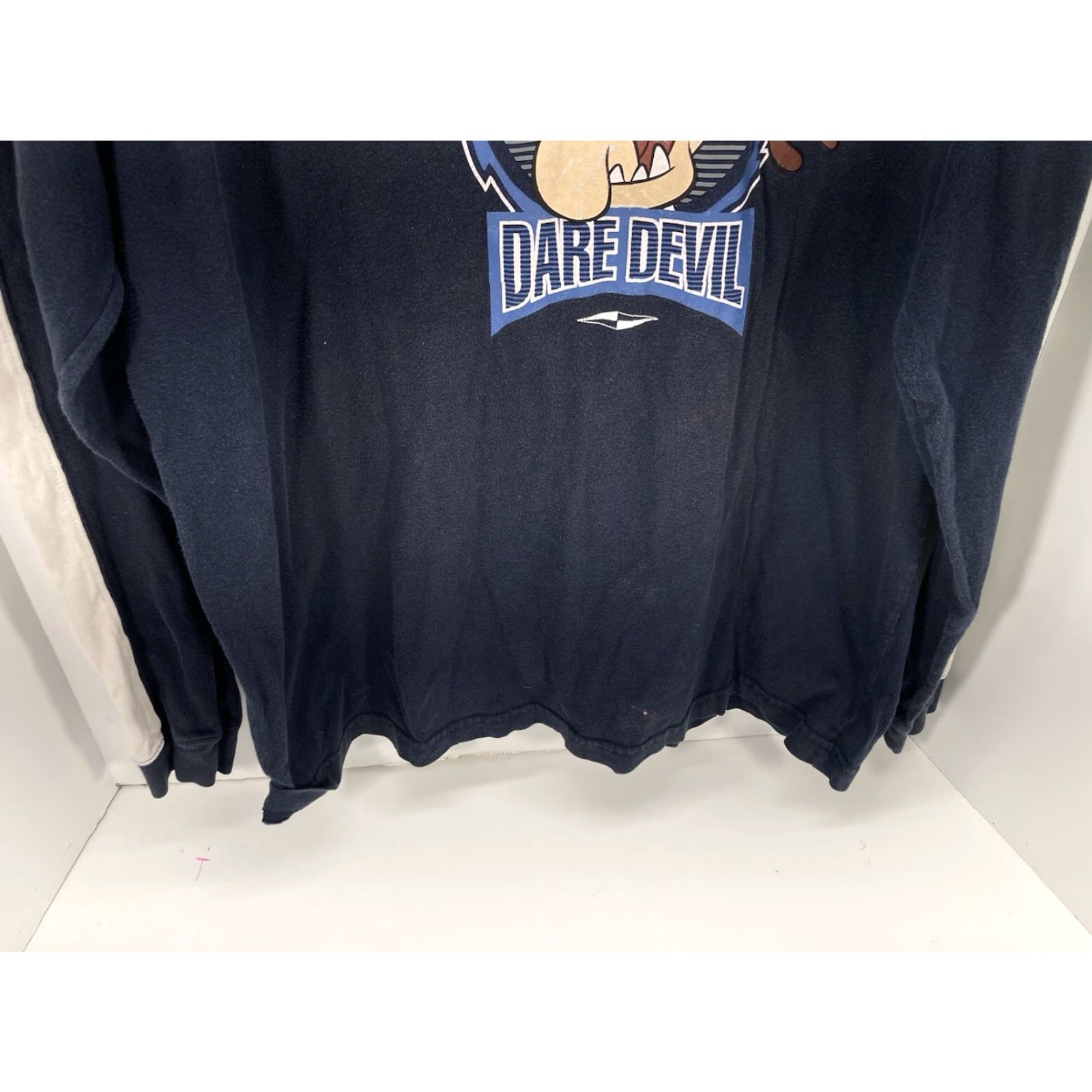 Vintage VINTAGE Warner Bros Taz Shirt Men M Long Sleeve Blue Cotton Crew Neck 1999 Mens Size US M / EU 48-50 / 2 - 3 Thumbnail