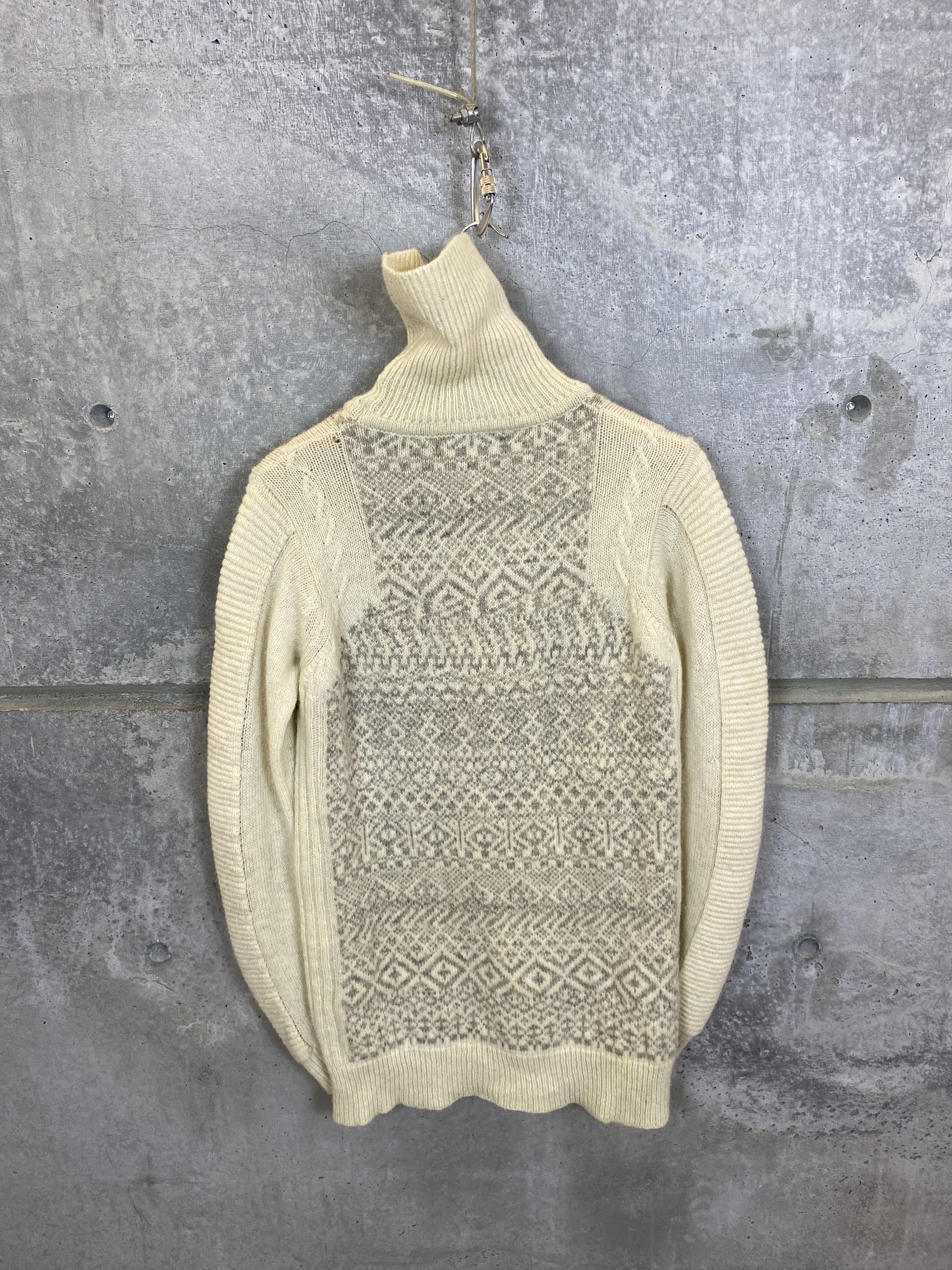 Raf Simons RAF SIMONS 2005-2006 COLLAR KNIT SWEATER Size US L / EU 52-54 / 3 - 3 Thumbnail