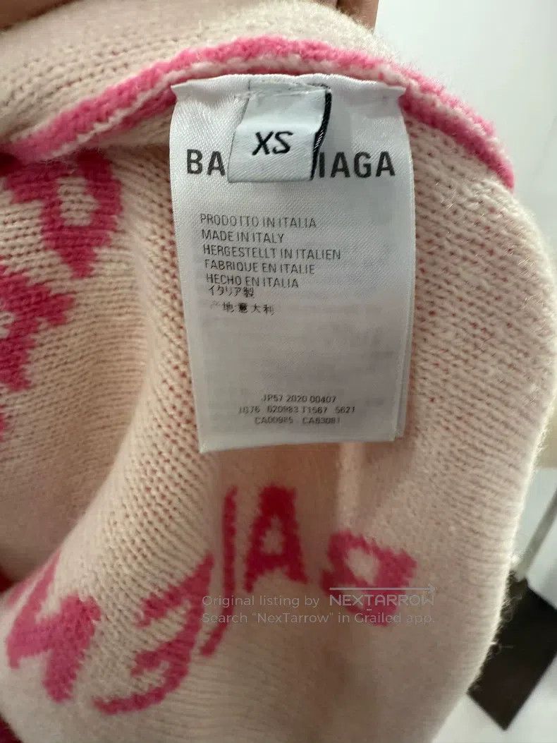Balenciaga Balenciaga Barrage all-over print sweater Size US XS / EU 42 / 0 - 5 Thumbnail