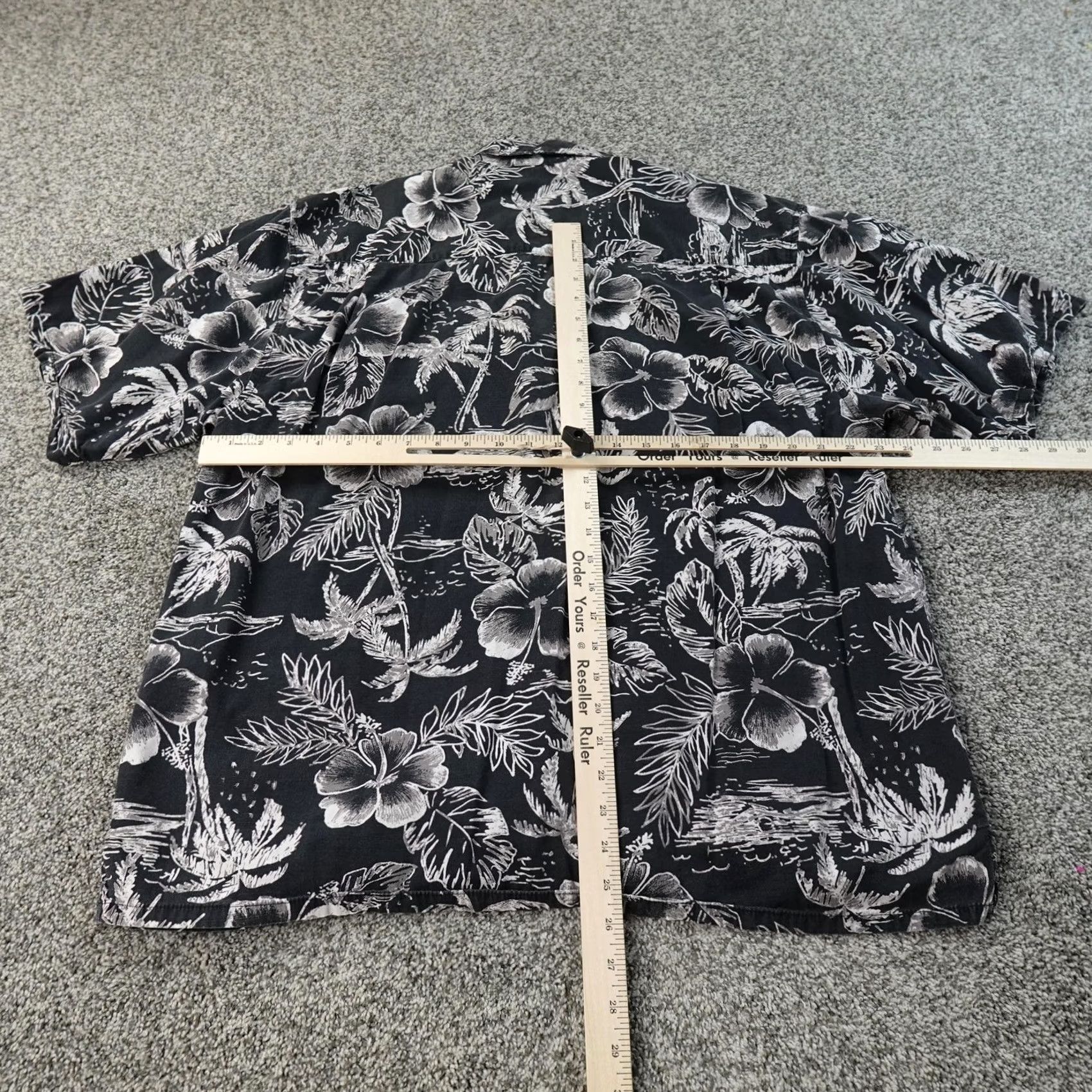 Ocean Pacific VTG OP Shirt Mens XL Black Floral Hawaiian Button Up 90s Tropical Casual Upcoming Size US XL / EU 56 / 4 - 5 Thumbnail