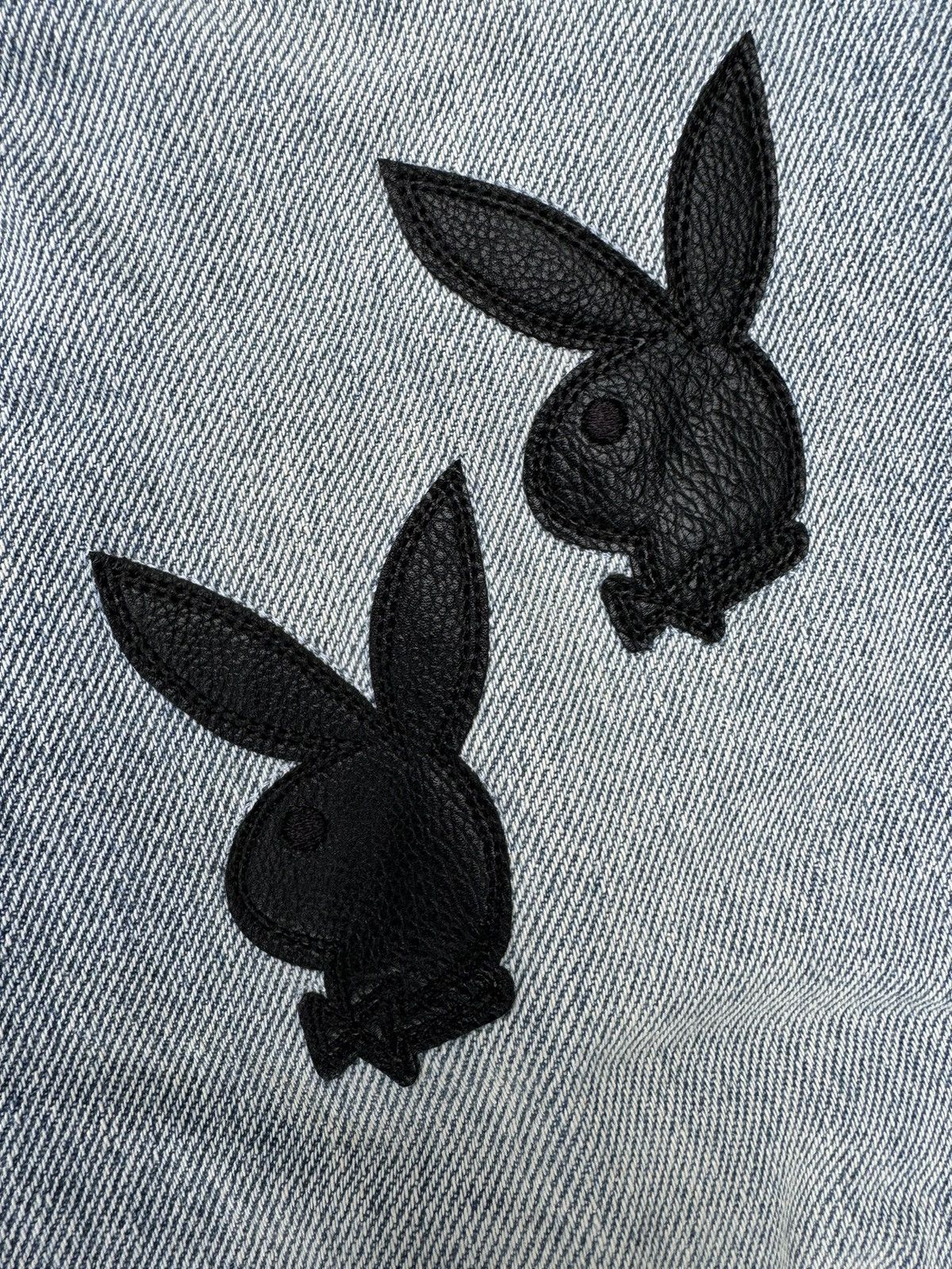 Playboy × Pleasures Pleasures Playboy Denim Jeans Size US 30 / EU 46 - 4 Thumbnail