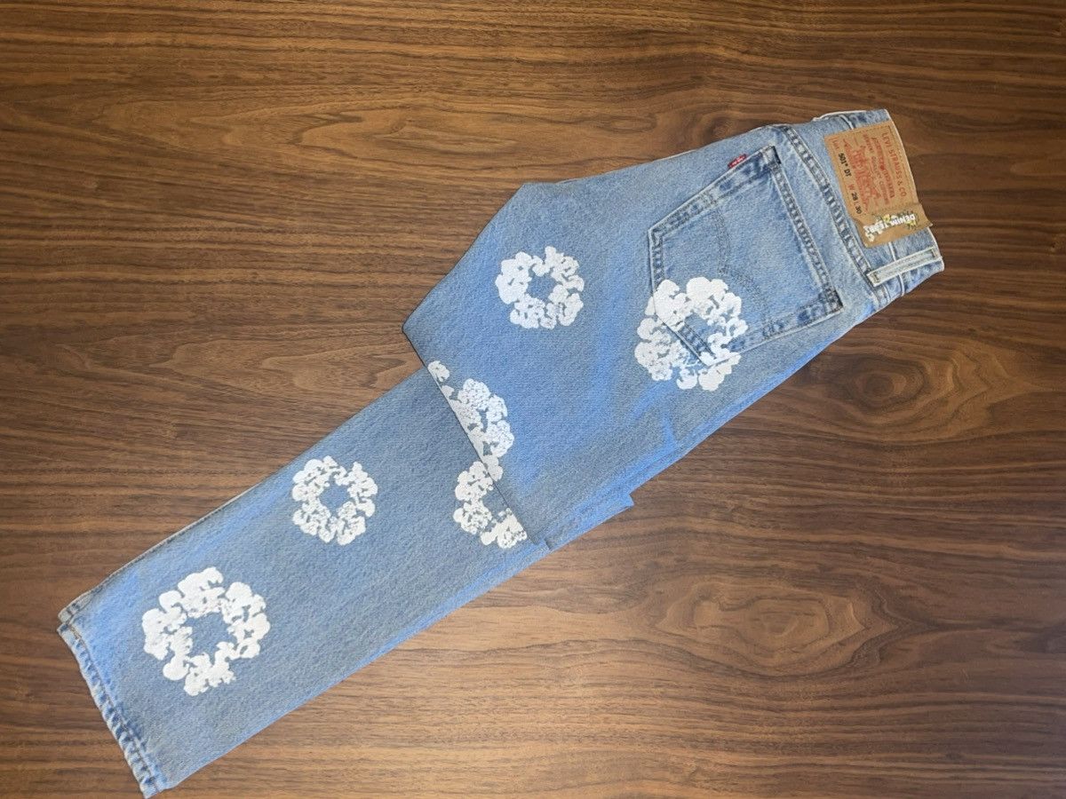 DENIM TEARS × Levi's Levi’s/Denim Tears Cotton Wreath Size US 28 / EU 44 - 4 Thumbnail