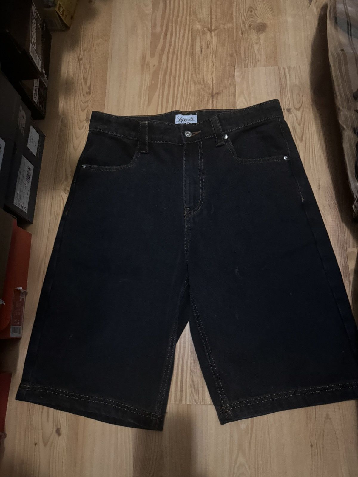 Other Pysco skateboards black denim short Size US 32 / EU 48 - 1 Thumbnail
