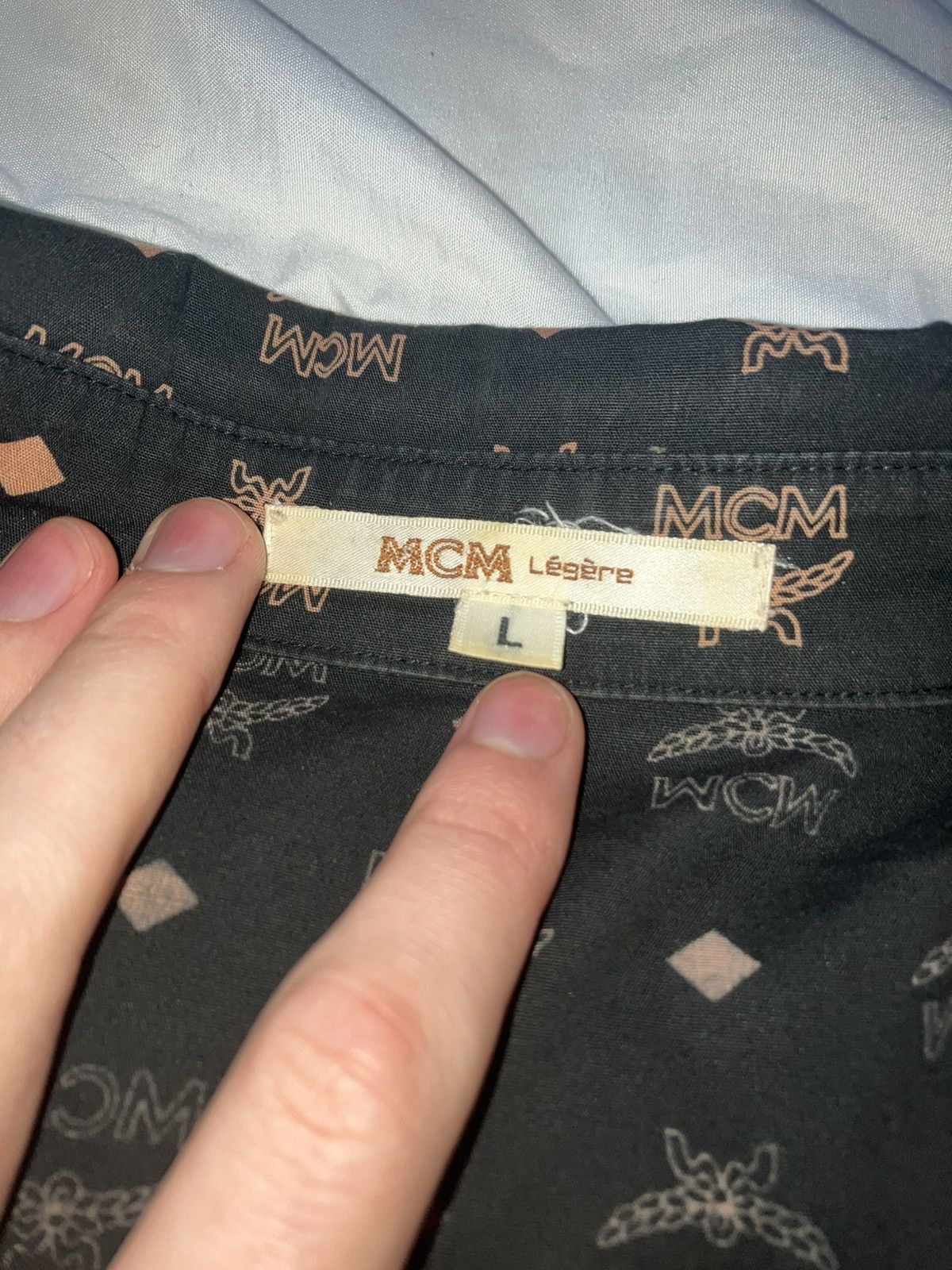 MCM MCM Brown Shirt Monogram Size US L / EU 52-54 / 3 - 4 Thumbnail
