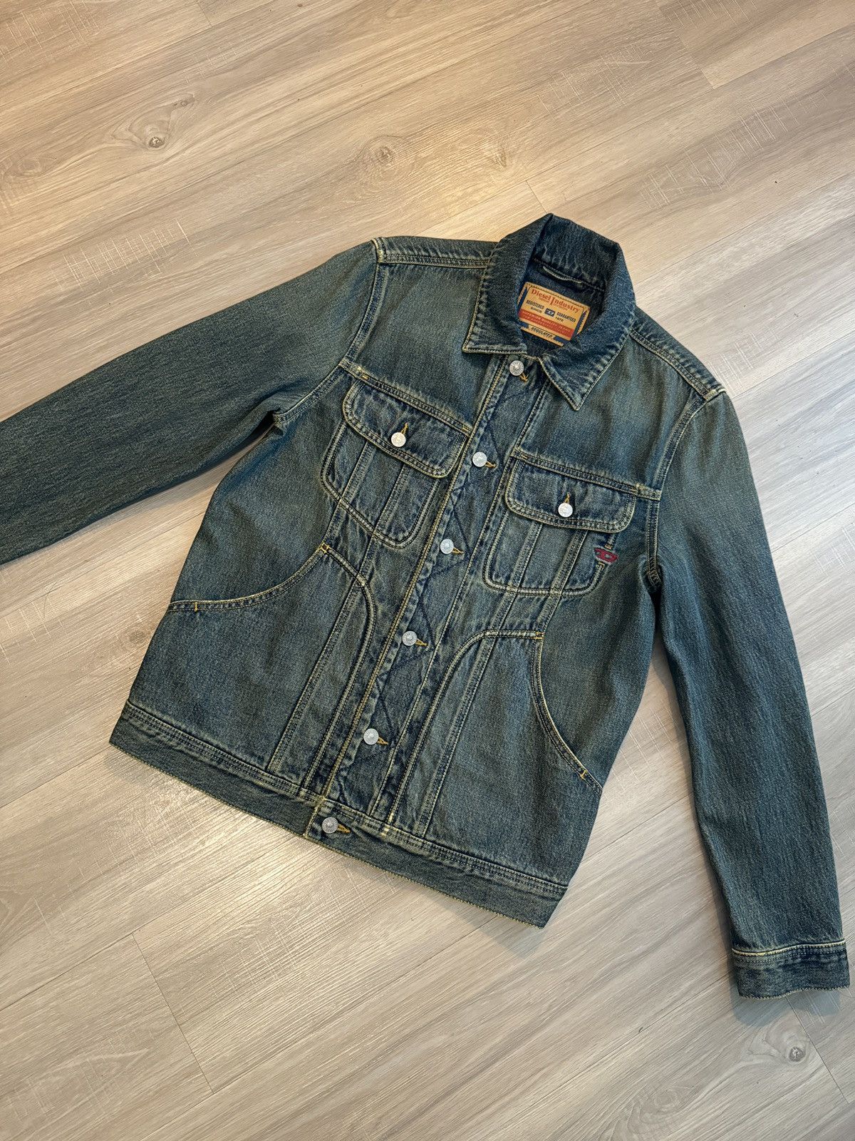 Diesel D-RILEY TRUCKER JACKET Size US S / EU 44-46 / 1 - 2 Thumbnail