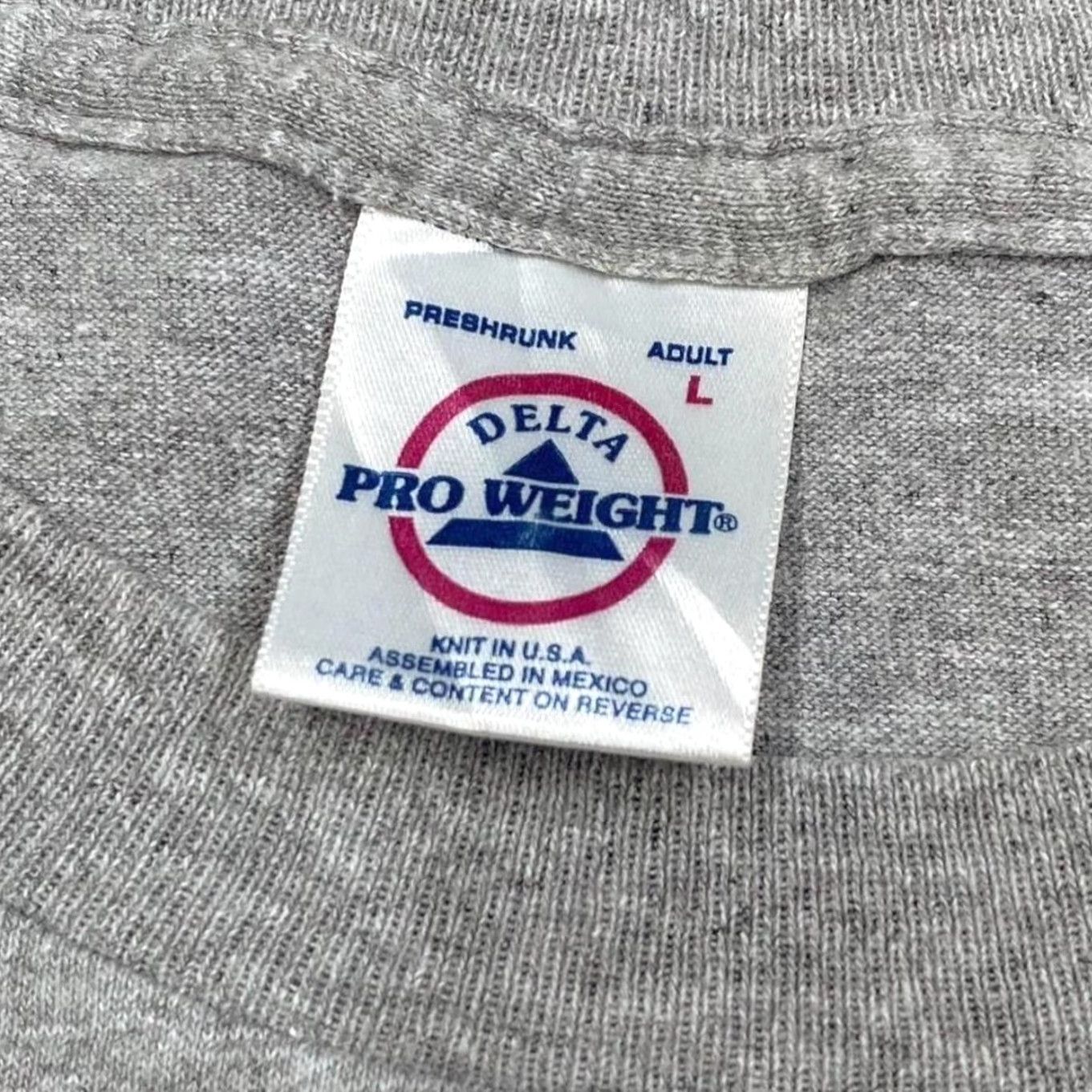 Delta Delta Virginia Beach Souvenir Graphic T-Shirt Large Grey Men Size US L / EU 52-54 / 3 - 4 Thumbnail