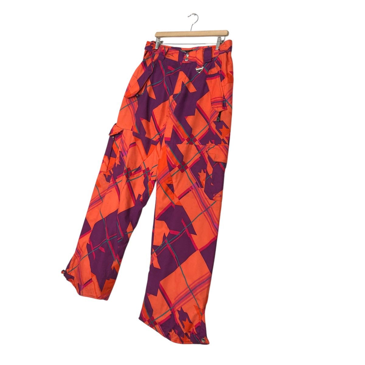 Oakley 🔥VINTAGE OVERSIZED PANTS CARGO CAMO OAKLEY ISSEY MIYAKE Size US 34 / EU 50 - 4 Thumbnail