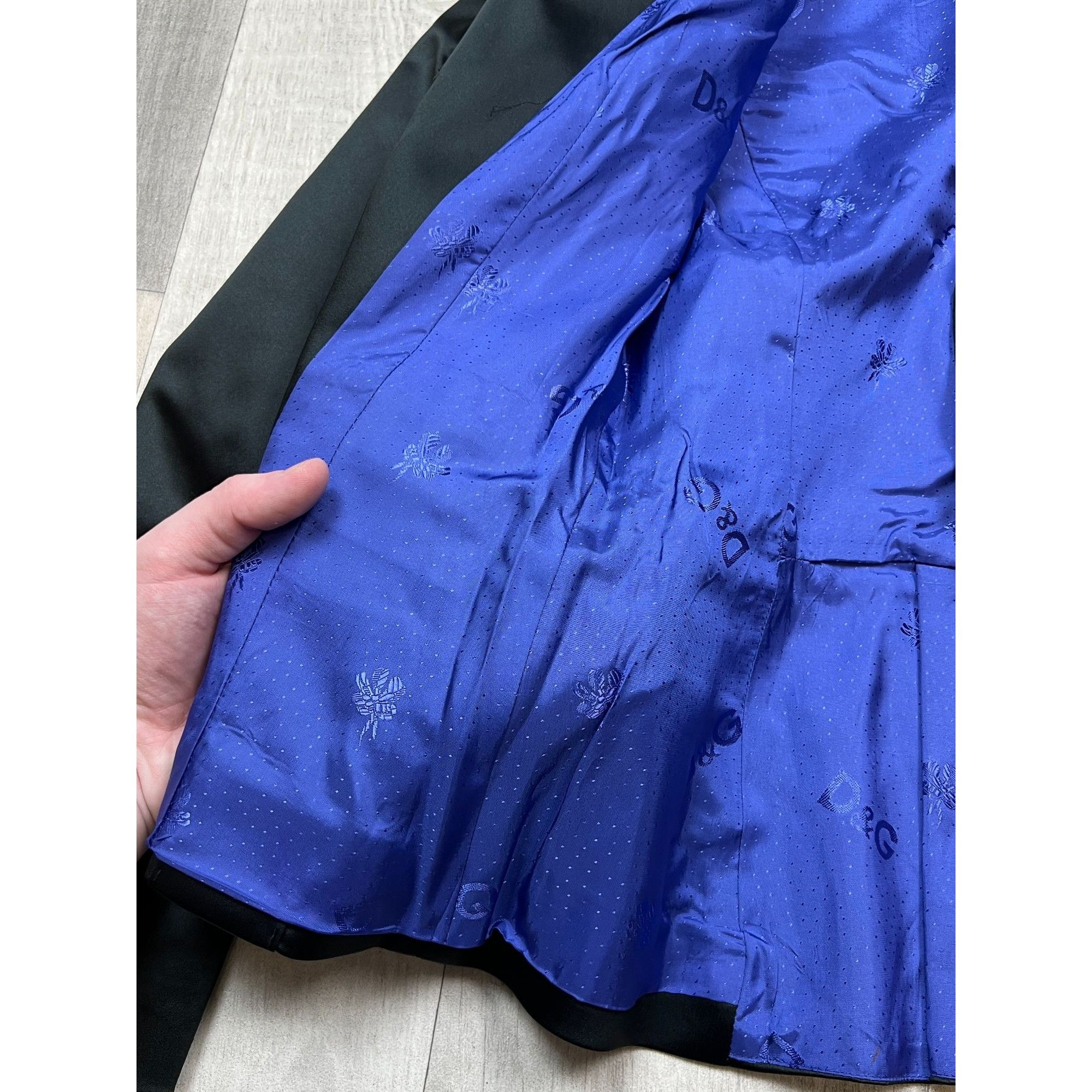 Dolce & Gabbana Dolce & Gabbana Satin Blazer (Y0156) Size S / US 4 / IT 40 - 7 Thumbnail