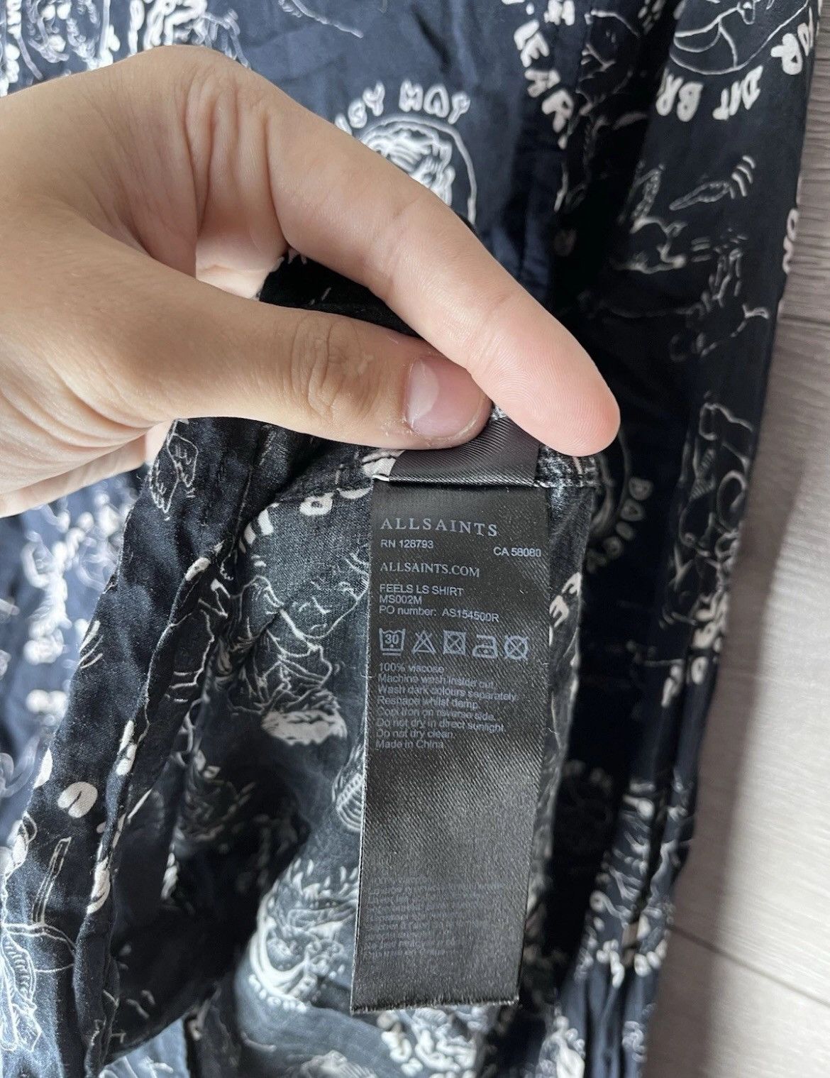 Other Mens shirt Allsaints size M Size US M / EU 48-50 / 2 - 4 Thumbnail