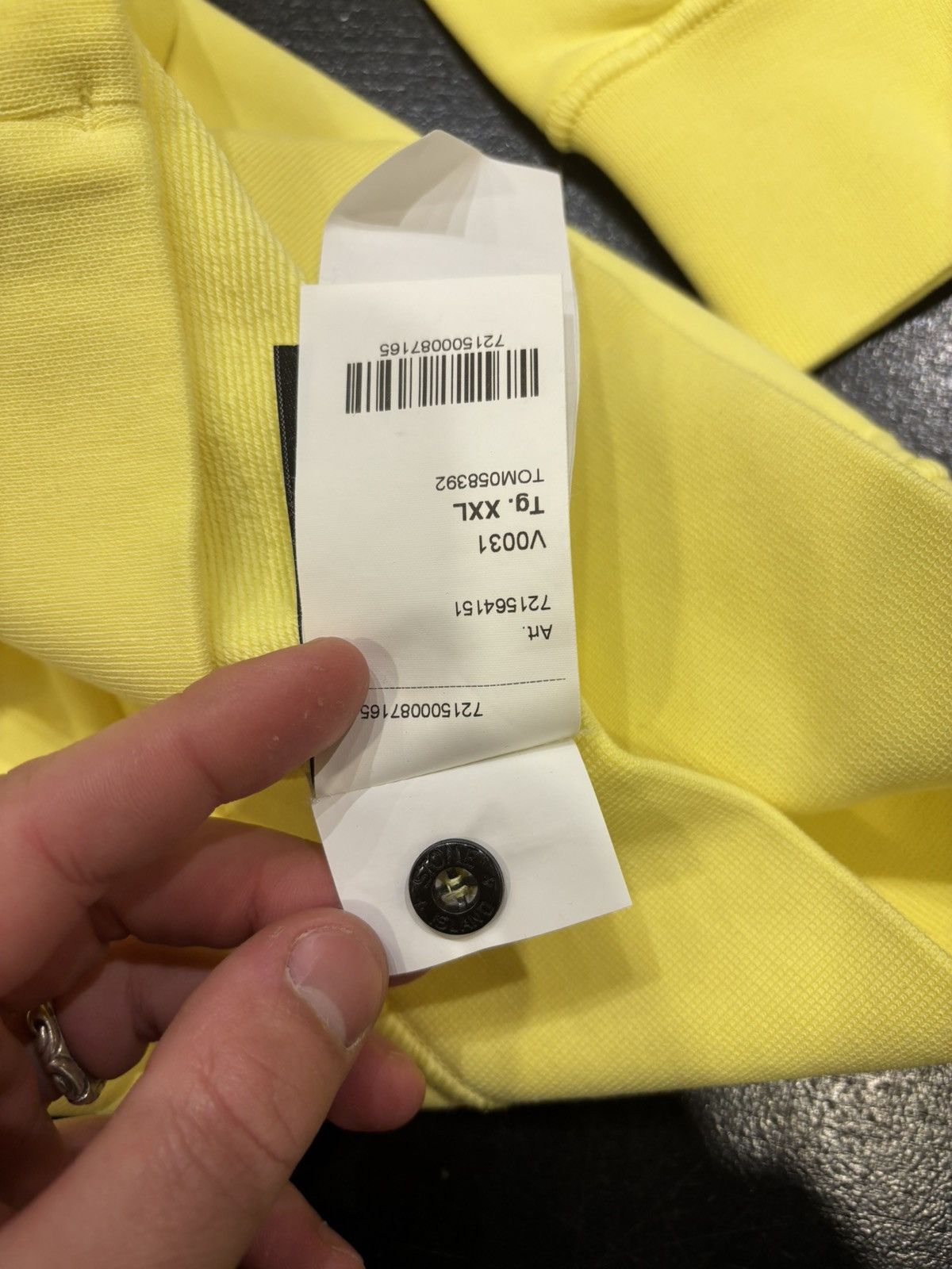 Stone Island Stone Island Hoodie - Yellow Size US XXL / EU 58 / 5 - 8 Thumbnail