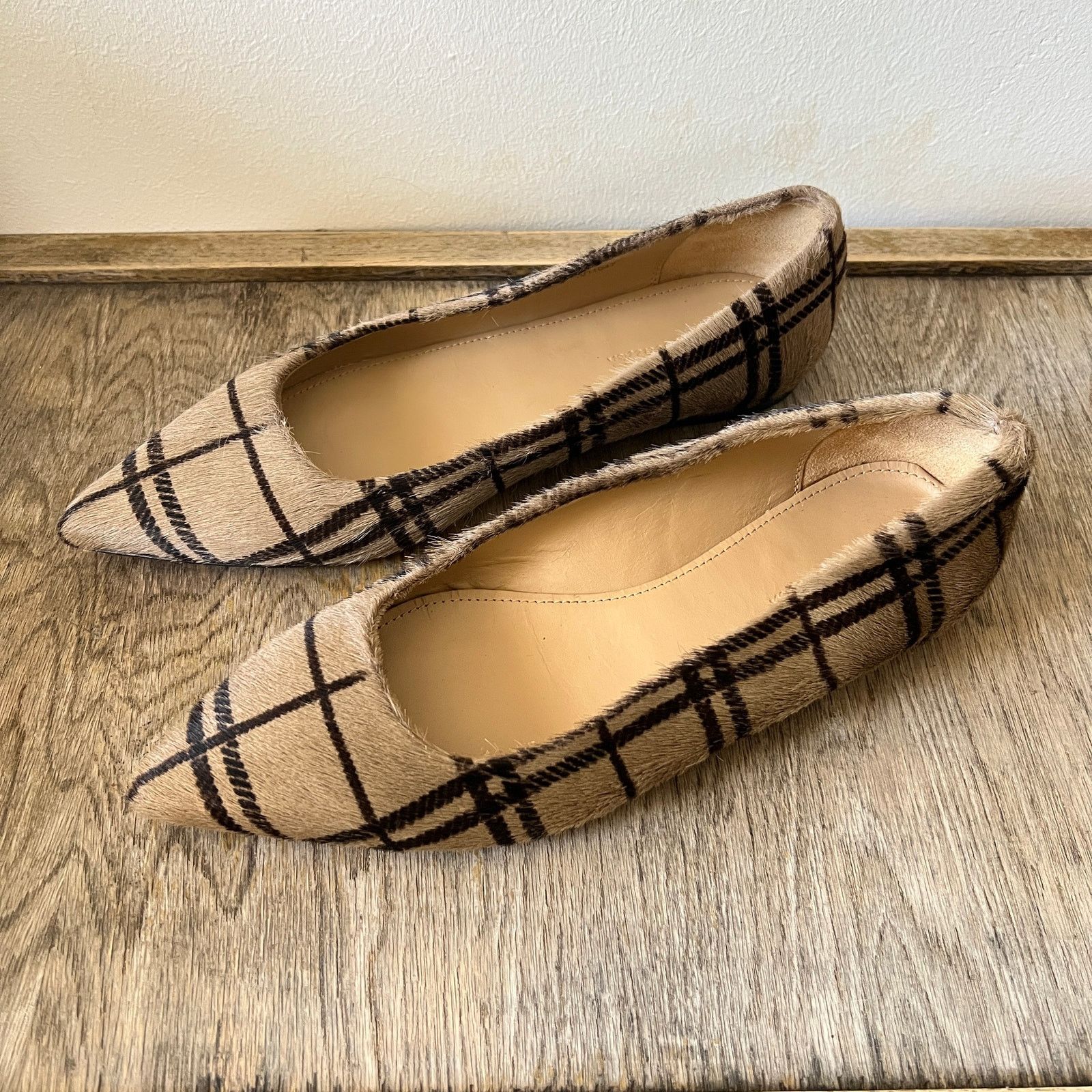 Ugg Ugg Collection Vero Cuoio Calf Fur Ballet flat Size US 9.5 / IT 39.5 - 3 Thumbnail
