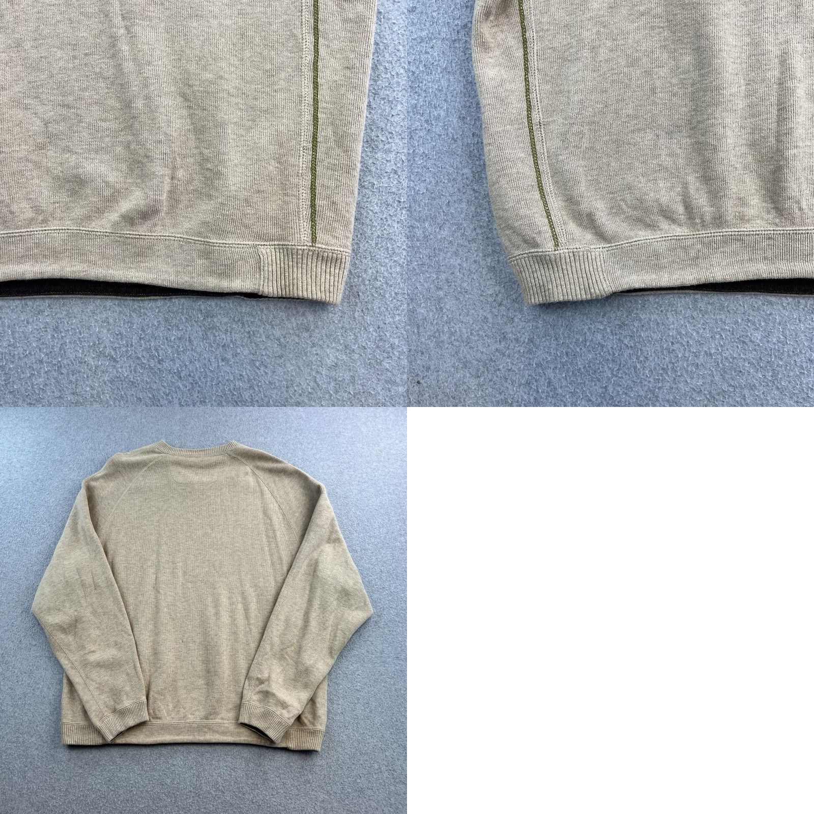 Tommy Bahama Tommy Bahama Sweater Mens Large Beige Long Sleeve Knit Pullover Adult Size US L / EU 52-54 / 3 - 9 Thumbnail