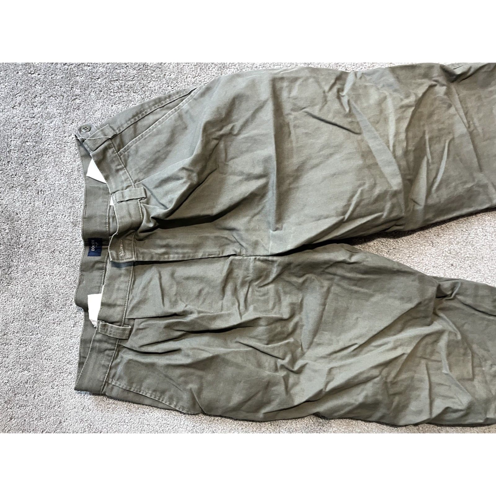 Dockers DOCKERS Classic Fit Chinos Pants 38x30 Green Khaki Mens Size US 38 / EU 54 - 4 Thumbnail