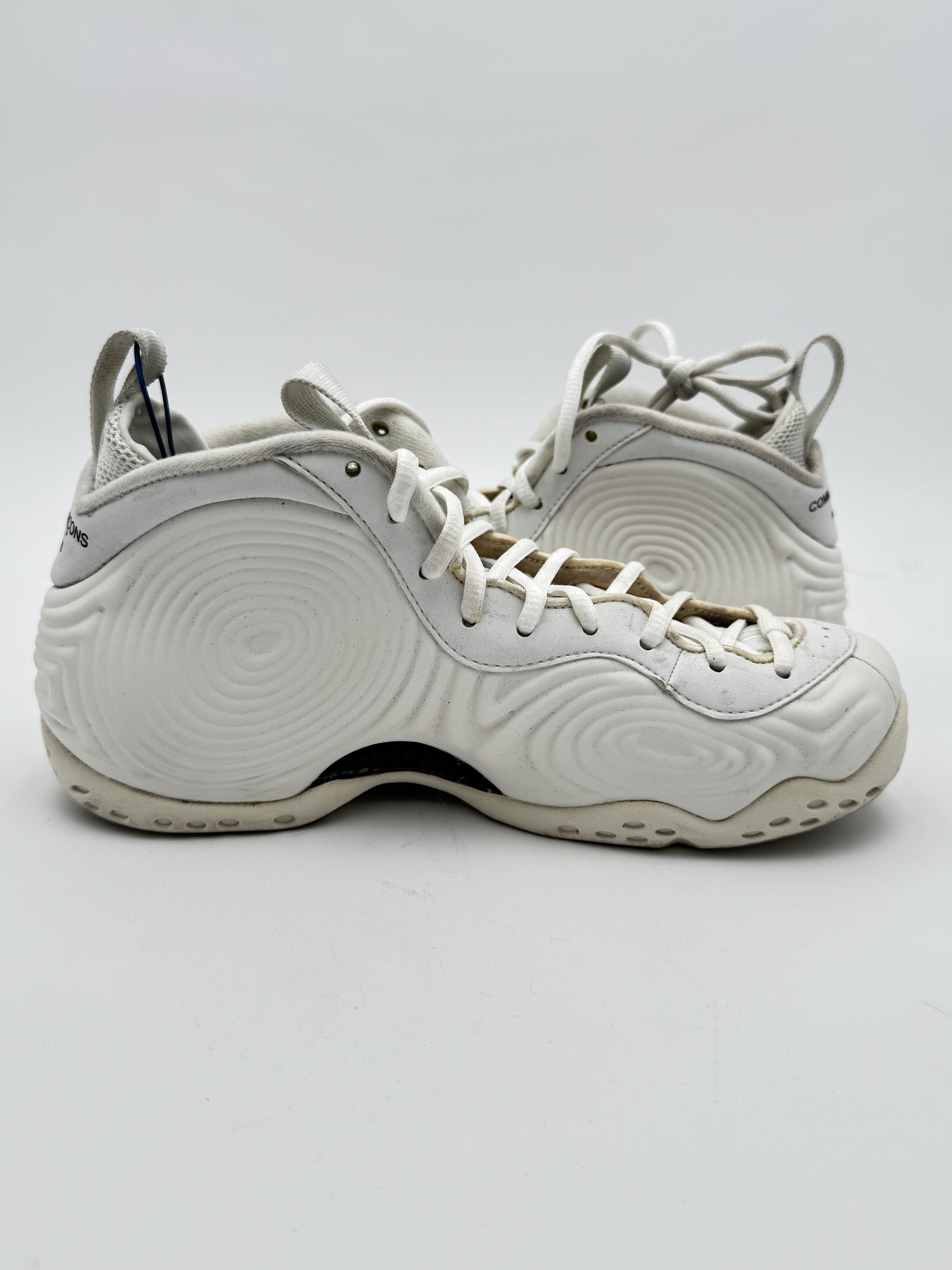 Comme des Garcons × Nike CDG Nike Air Foamposite One SP White Size US 7 / EU 40 - 5 Thumbnail
