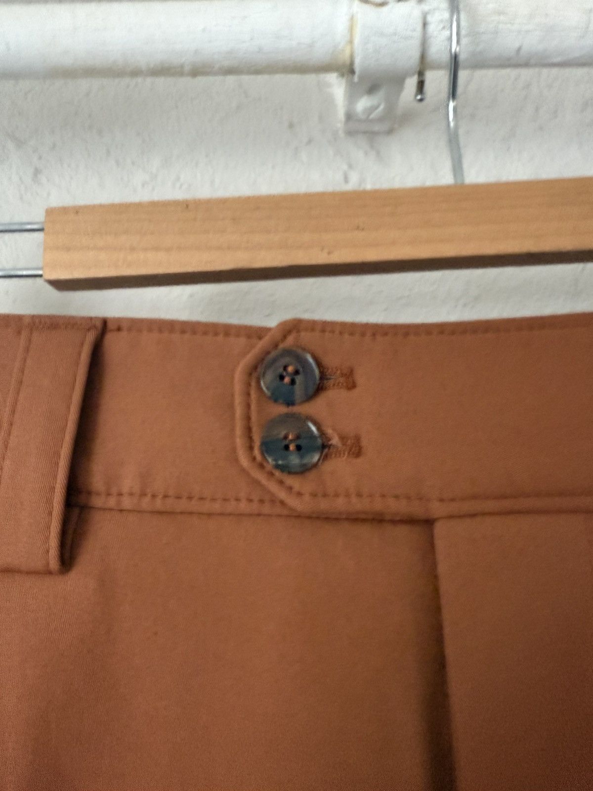 Gucci Rust-Toned Cotton Trousers with Flap Pockets Size US 36 / EU 52 - 5 Thumbnail