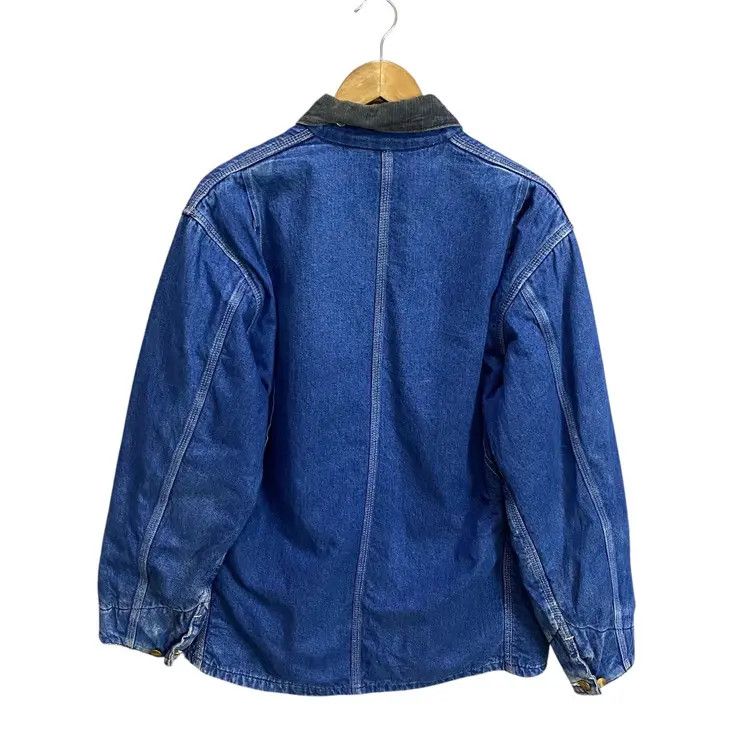 Carhartt Vintage Carhartt linen blanket denim chore jacket Size US L / EU 52-54 / 3 - 5 Thumbnail