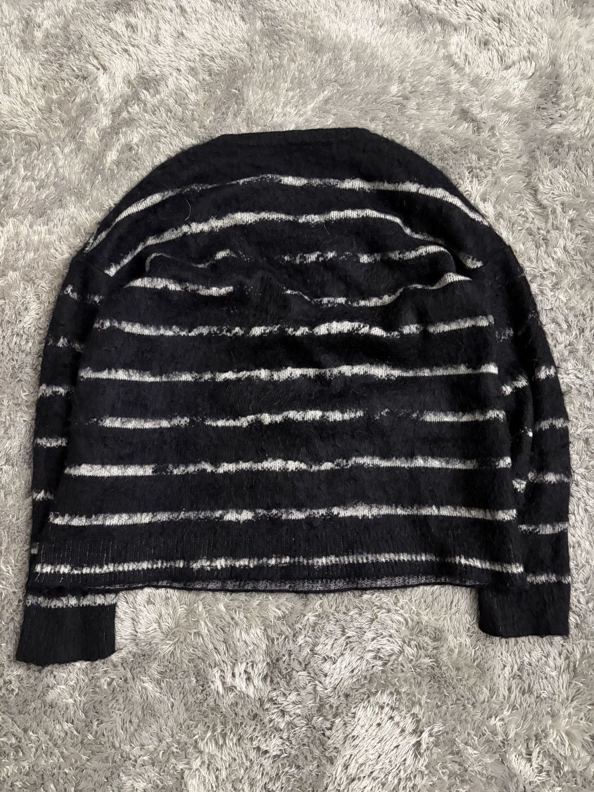 Saint Laurent Paris HEART THROB STRIPED SWEATER Size US M / EU 48-50 / 2 - 5 Thumbnail
