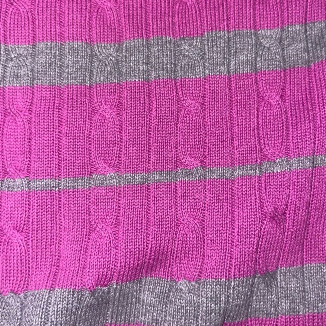Tommy Hilfiger Ribbed V-Neck Striped Sweater Size large Y2K Preppy Academia Size L / US 10 / IT 46 - 4 Thumbnail