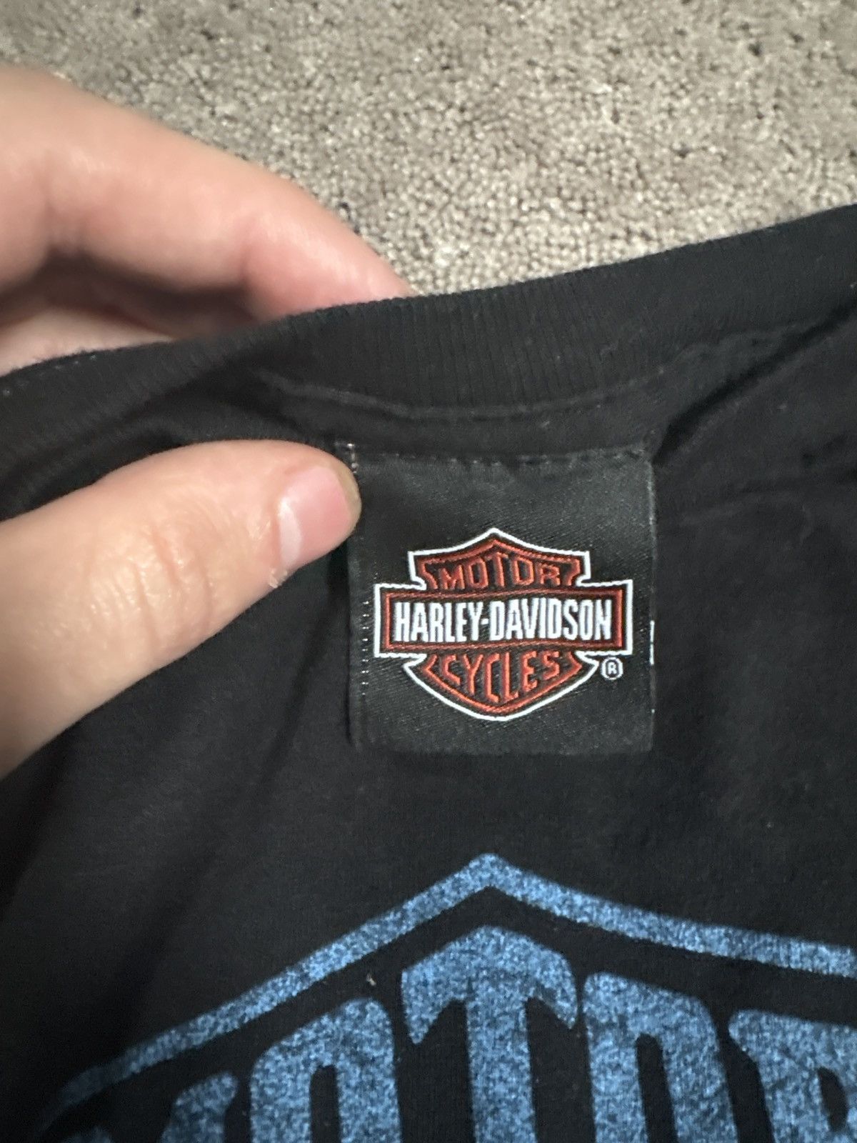 Harley Davidson Black Harley Davidson Motorcycles Shirt Size US L / EU 52-54 / 3 - 2 Thumbnail