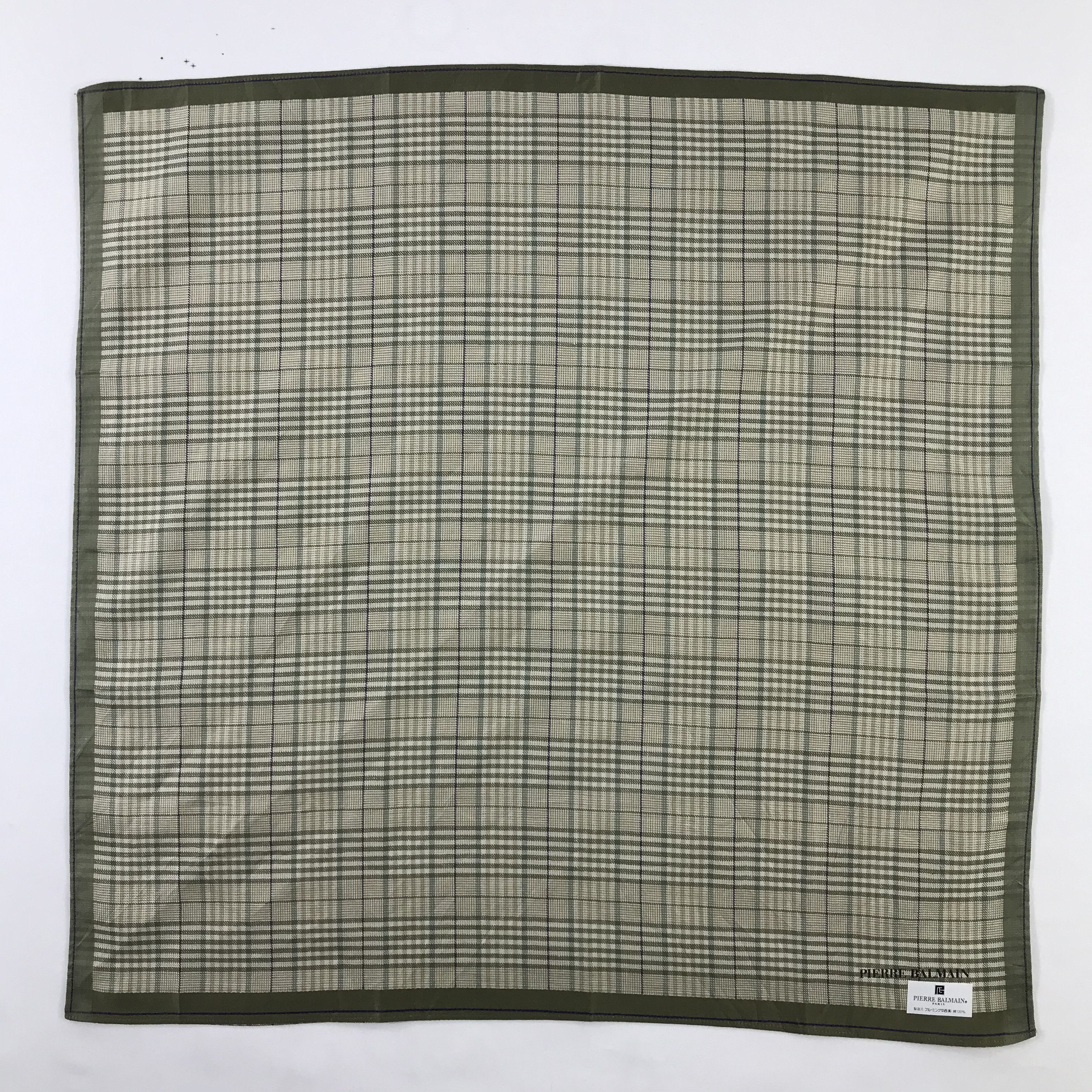 Pierre Balmain × Vintage Pierre Balmain Bandana / Handkerchief / Neckerchief - S444 Size ONE SIZE - 1 Thumbnail