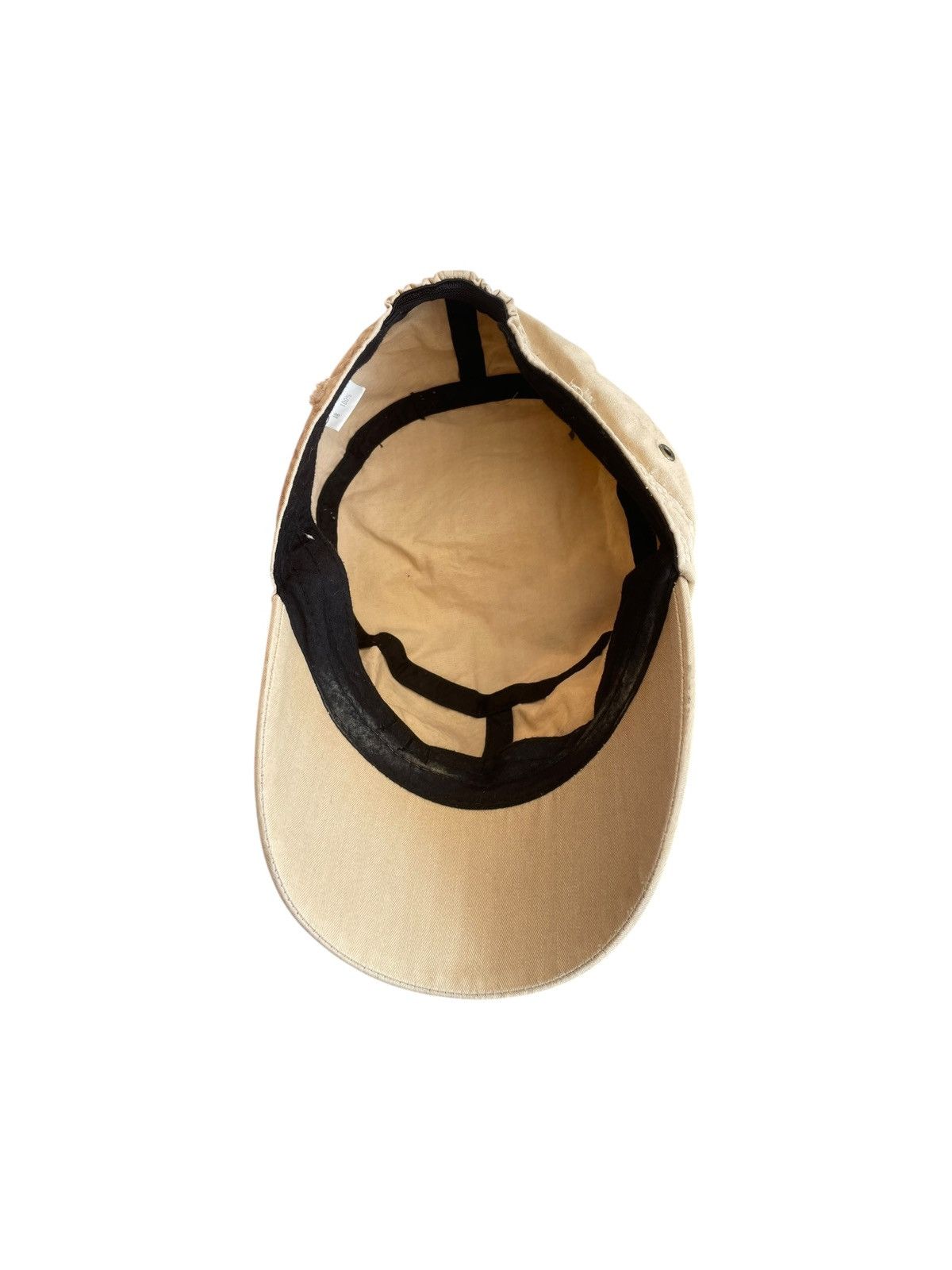 Japanese Brand Vintage Sun Faded Two Fold HBT Cadet Hat Size ONE SIZE - 6 Thumbnail