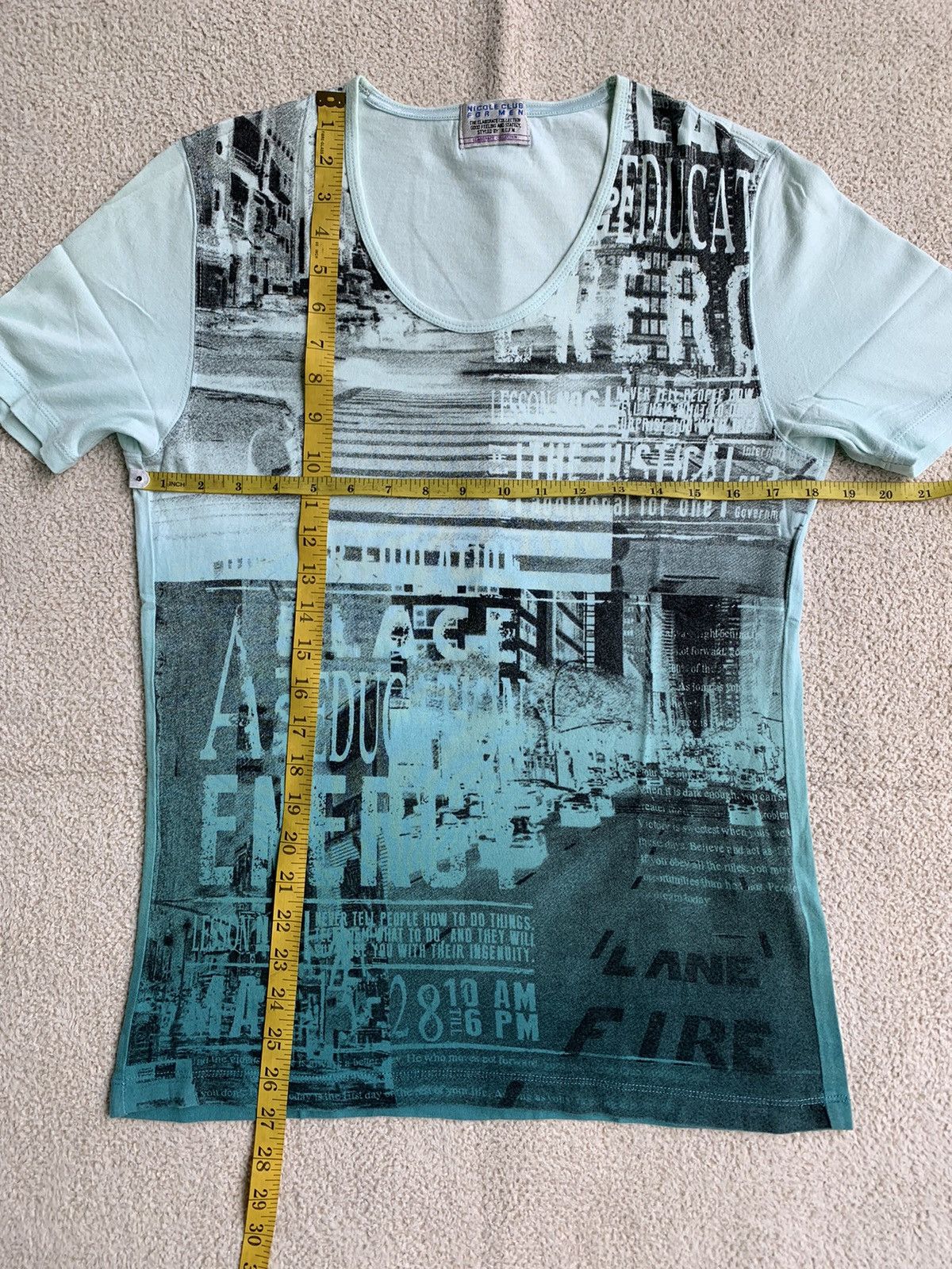 If Six Was Nine × Japanese Brand × Le Grande Bleu (L.G.B.) VTG Nicole Club style LGB Short Sleeve T shirt Size US M / EU 48-50 / 2 - 10 Thumbnail