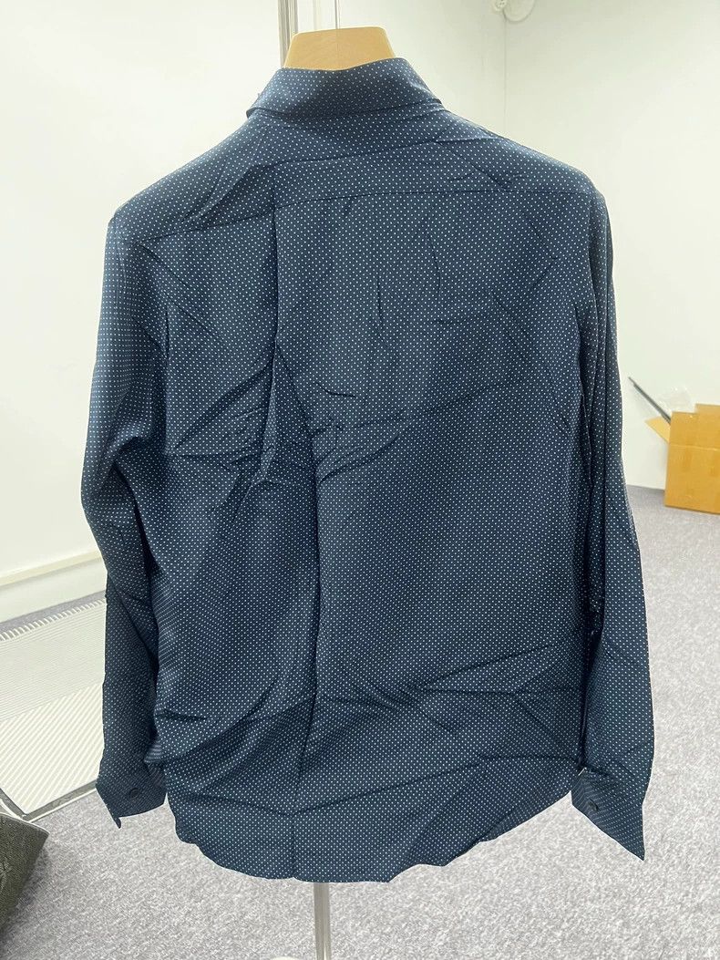 Yves Saint Laurent Saint Laurent Mulberry silk polka-dot shirt 2502-Nextarrow Size US XXS / EU 40 - 4 Thumbnail