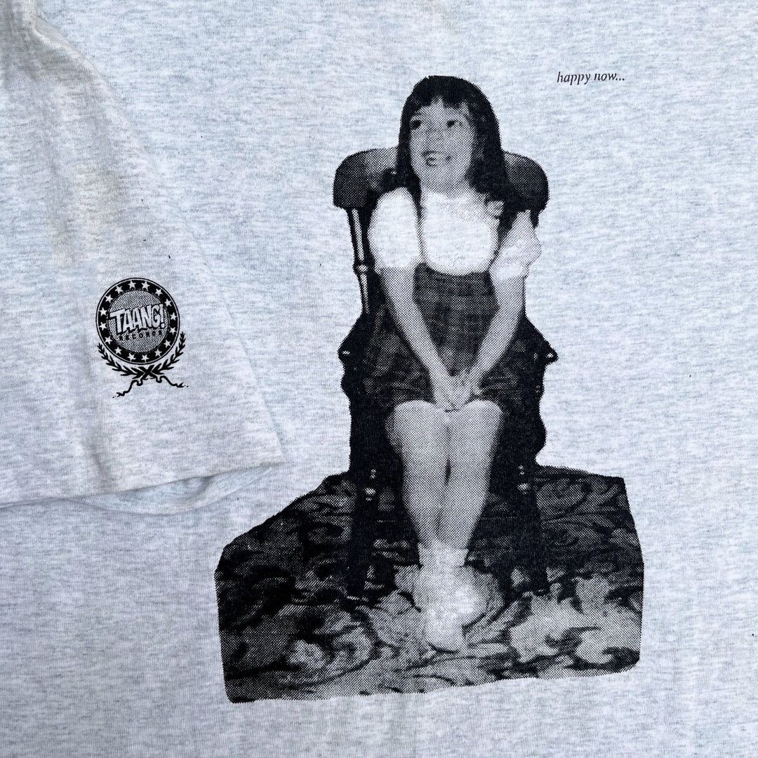 Band Tees × Fruit Of The Loom × Vintage Lyres 1993 90s Vintage Happy Now Band Promo T-Shirt Size US XL / EU 56 / 4 - 3 Thumbnail