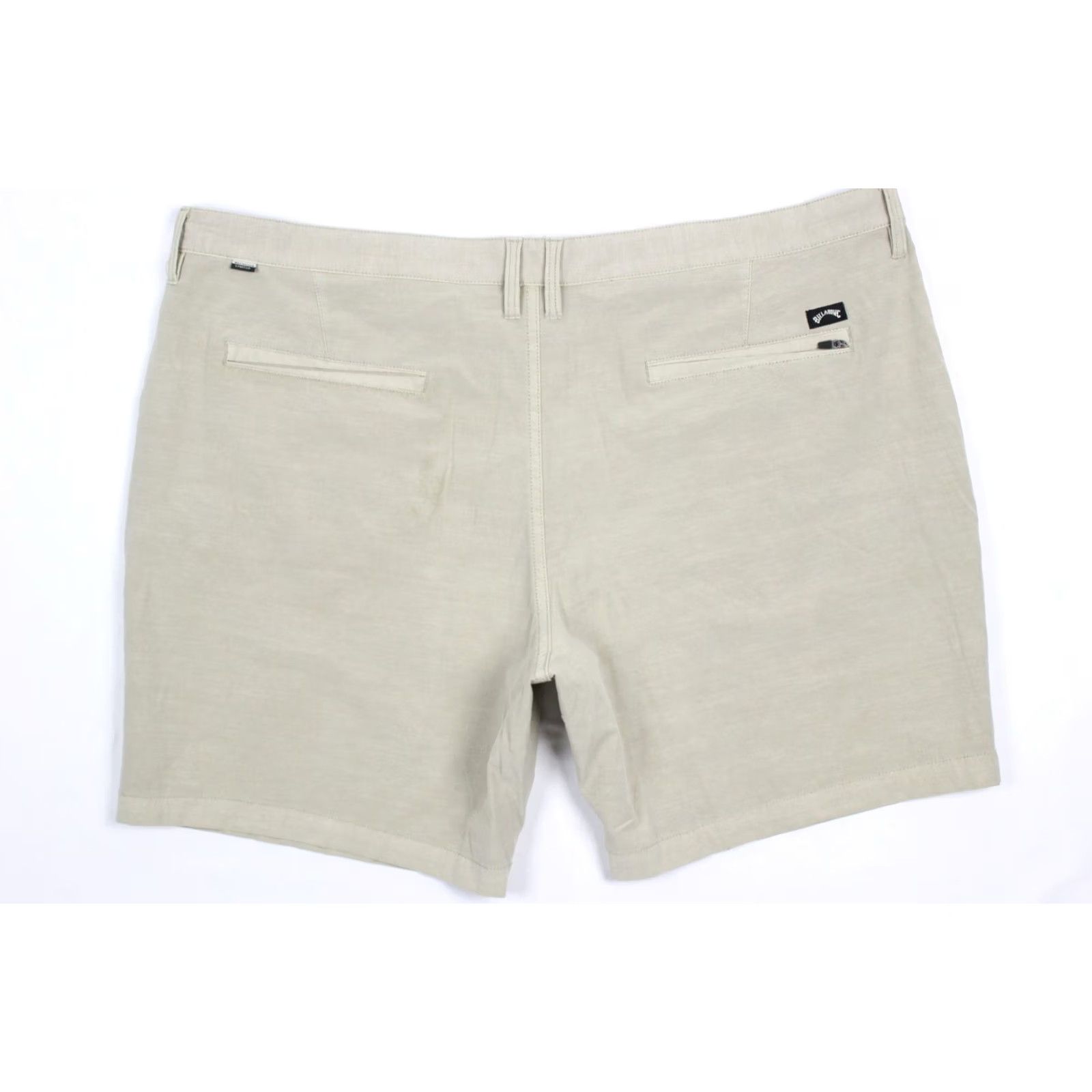 Billabong VINTAGE Billabong Men's Crossfire Wave Washed Shorts Mid Length Size 44 Taupe Size US 44 / EU 60 - 2 Thumbnail