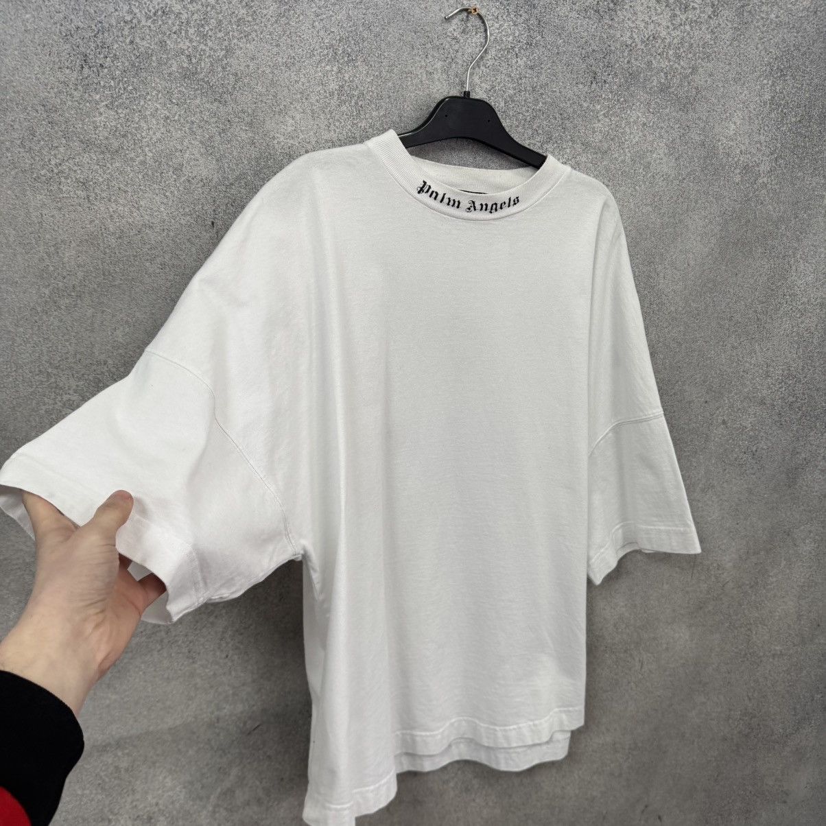 Palm Angels Palm Angels T Shirt White Big Logo Oversize Size US M / EU 48-50 / 2 - 7 Thumbnail