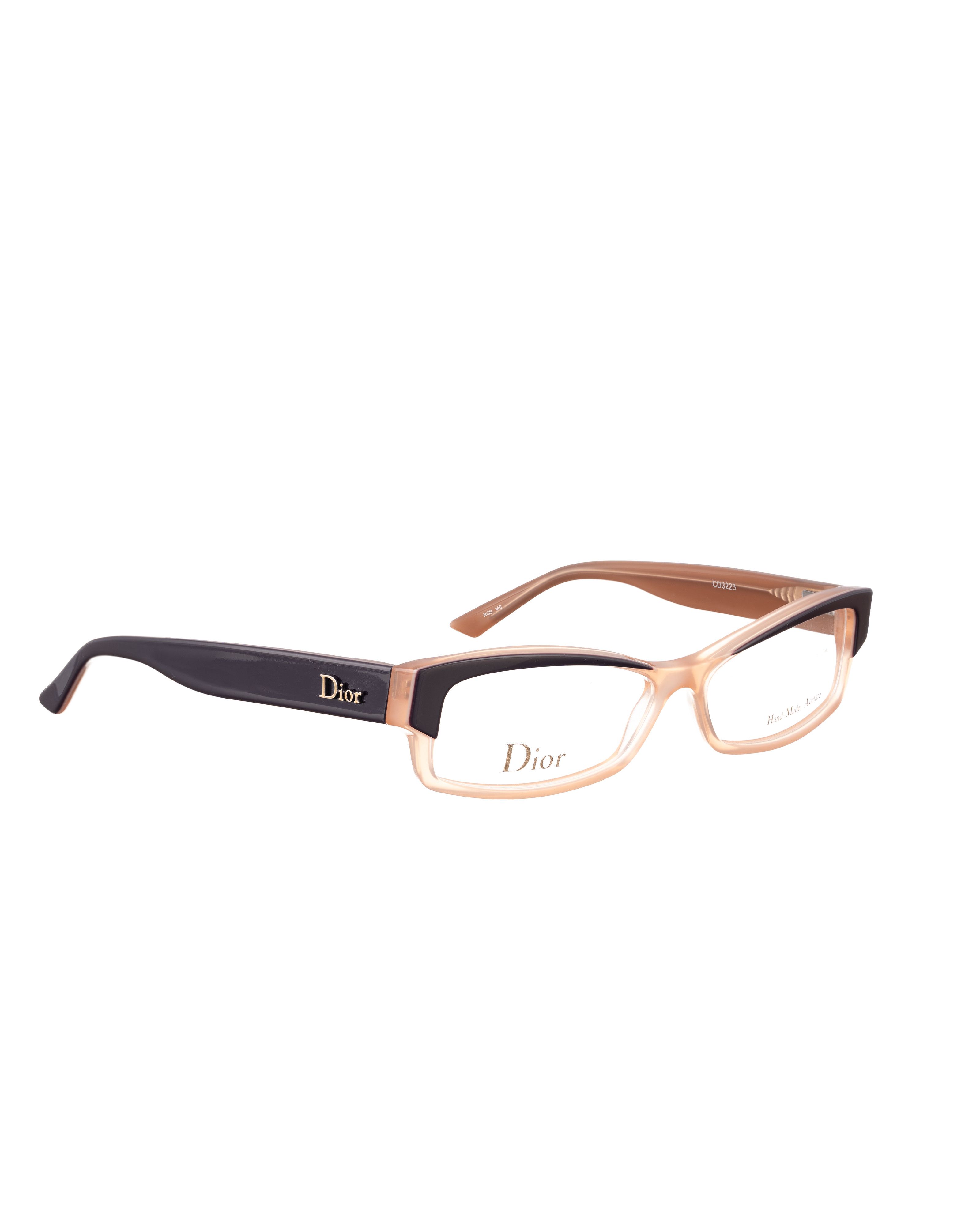 Dior Dior SS2010 Beige Orange Transparent Glasses Size ONE SIZE - 2 Thumbnail