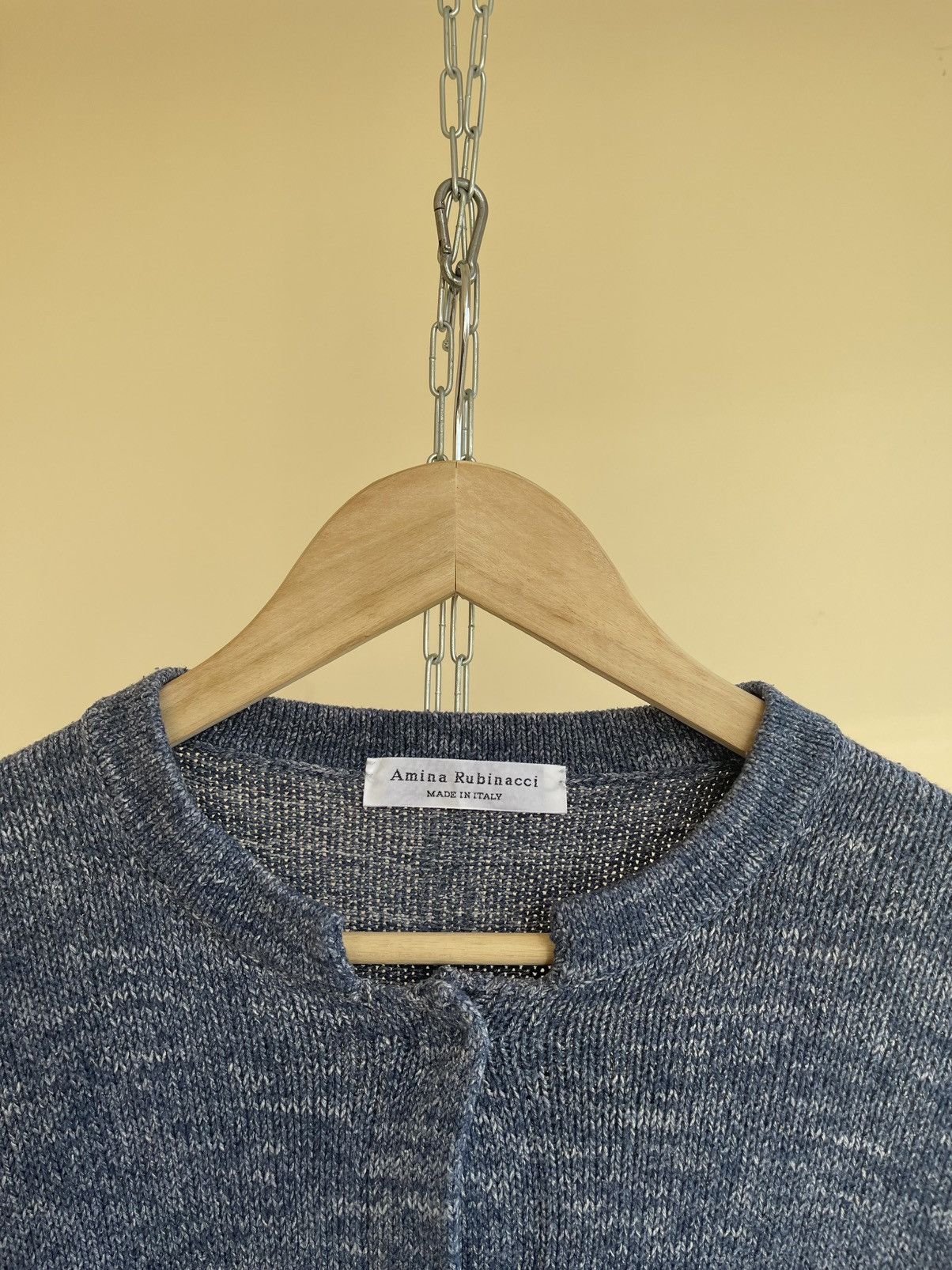Amina Rubinacci Amina Rubinacci Silk Knit Snap Button Cardigan 42 IT Size S / US 4 / IT 40 - 3 Thumbnail