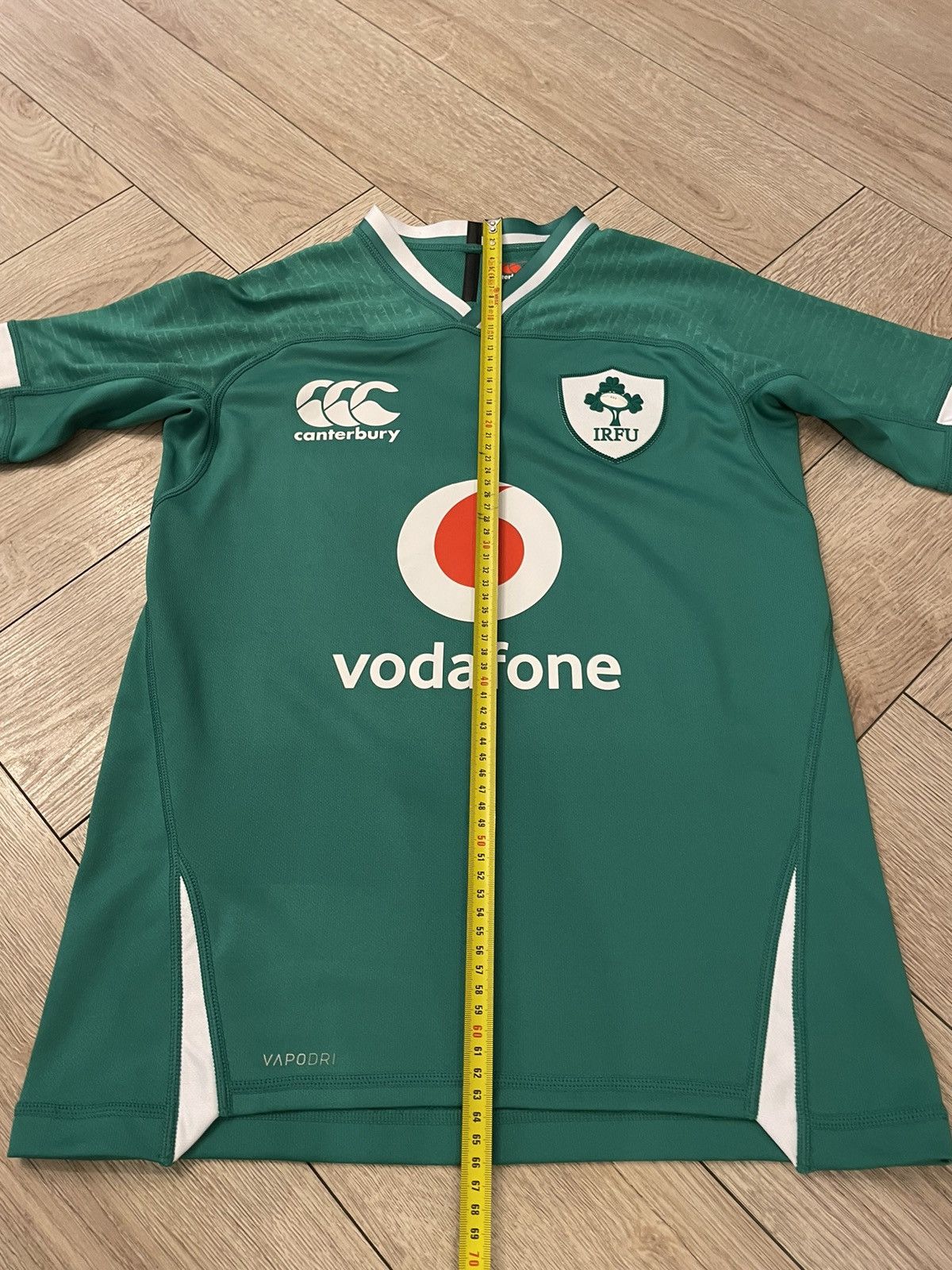 Canterbury of New Zealand Genuine Ireland IRFU Home Mens Rugby Pro Jersey Size US S / EU 44-46 / 1 - 14 Thumbnail