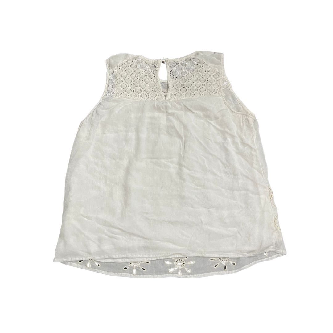 Other Mason & Belle Eyelid Lace Sleeveless Blouse SZ M Boho Chic Size M / US 6-8 / IT 42-44 - 3 Thumbnail