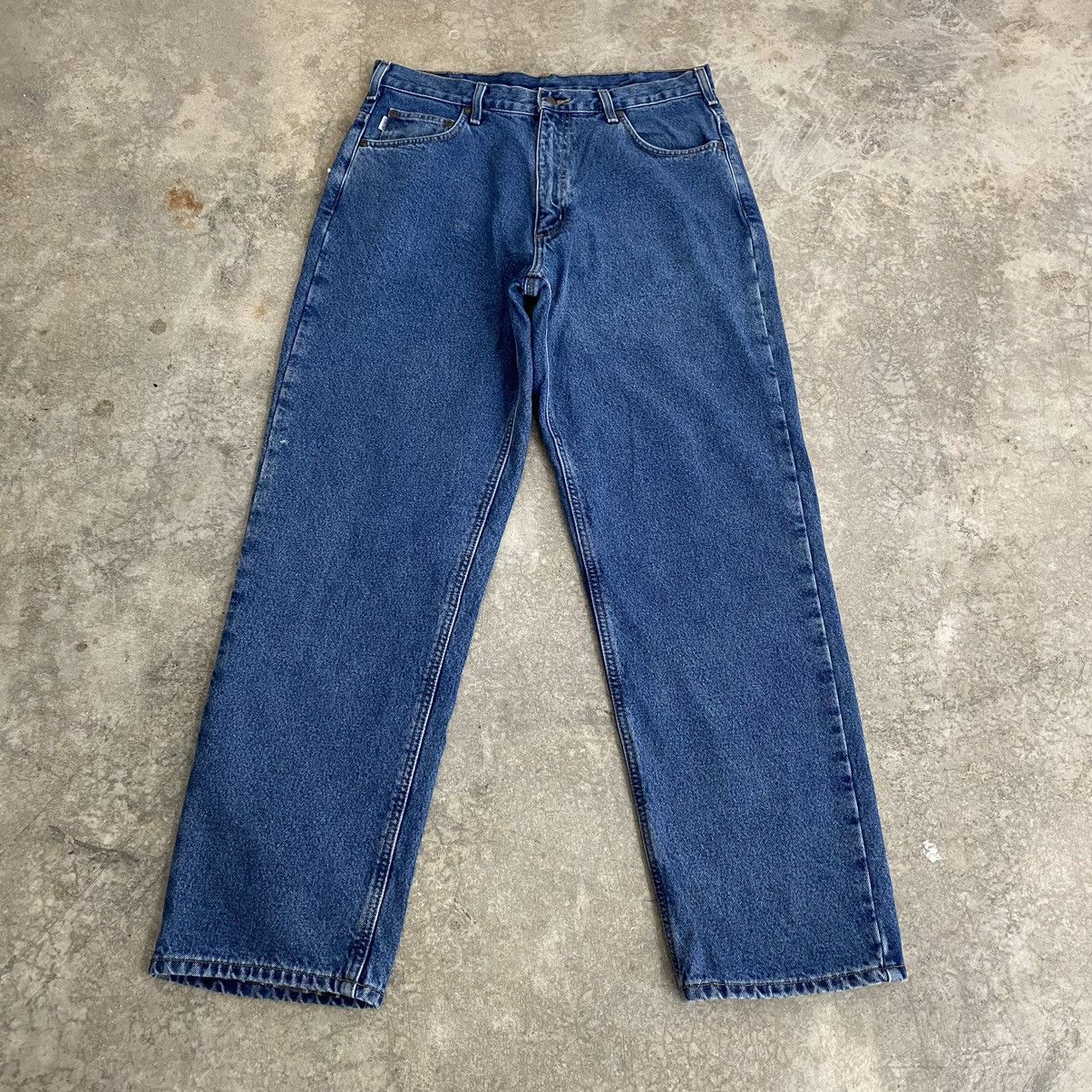 Carhartt Vintage Carhartt Blanket Lined Relaxed Fit Denim Jeans Size US 35 - 4 Thumbnail