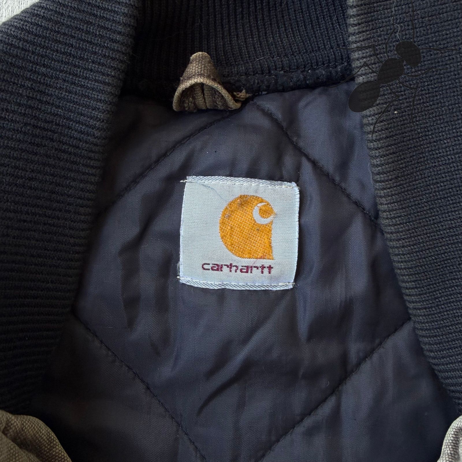 Carhartt × Vintage Carhartt brown quilted work wear vest Size US S / EU 44-46 / 1 - 3 Thumbnail