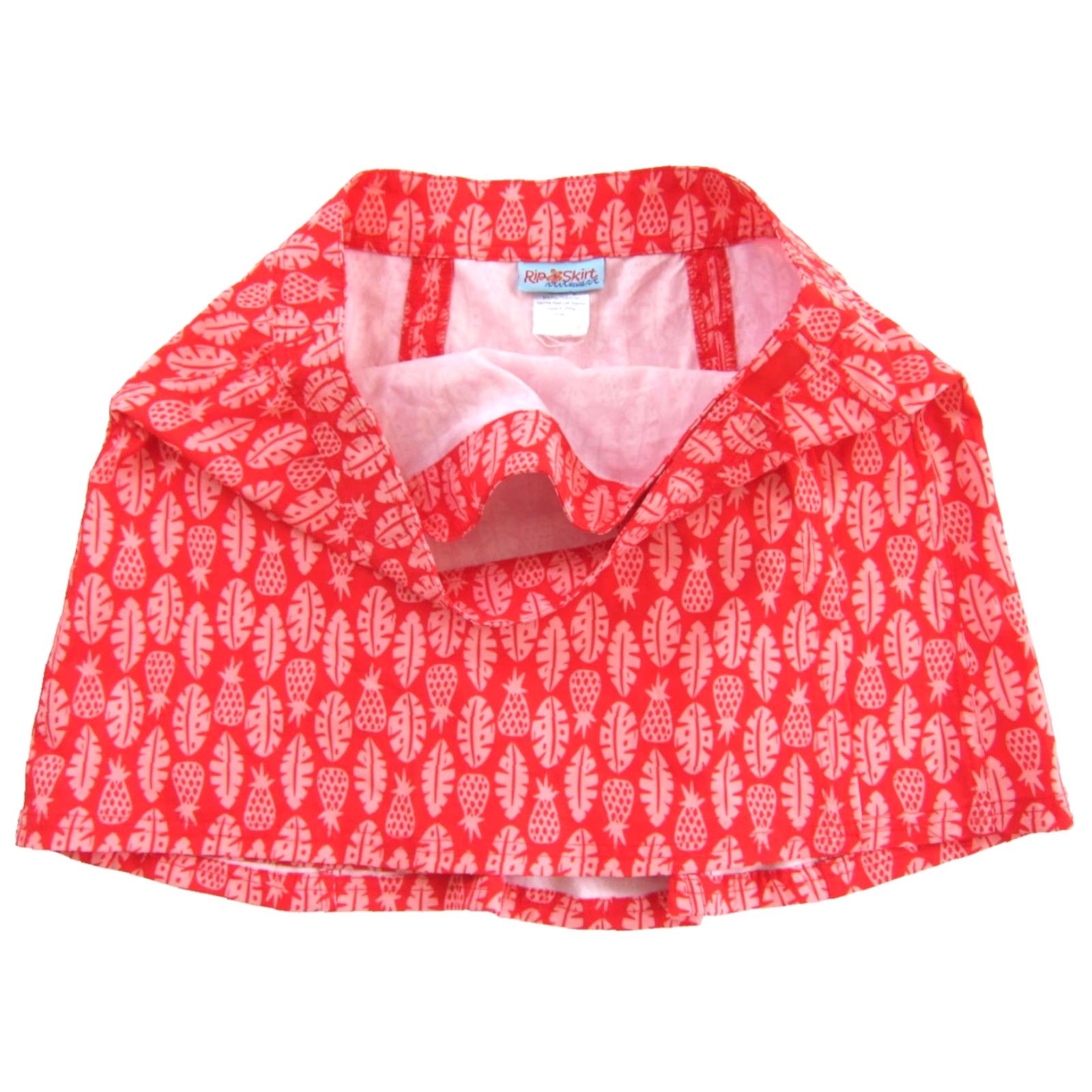Vintage Rip Skirt Hawaii Pink Pineapple Wrap Skirt S Womens Short Pink Hawaii Pineapple Wrap Skirt S Size 28" / US 6 / IT 42 - 3 Thumbnail