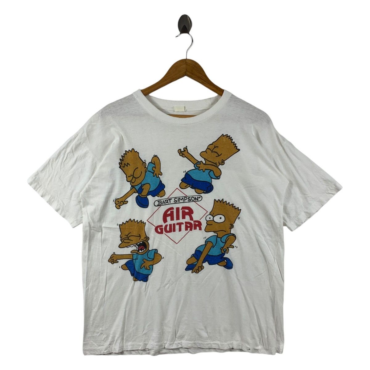 Other Vintage BART SIMPSON air guitar big printed tee Size US L / EU 52-54 / 3 - 1 Thumbnail