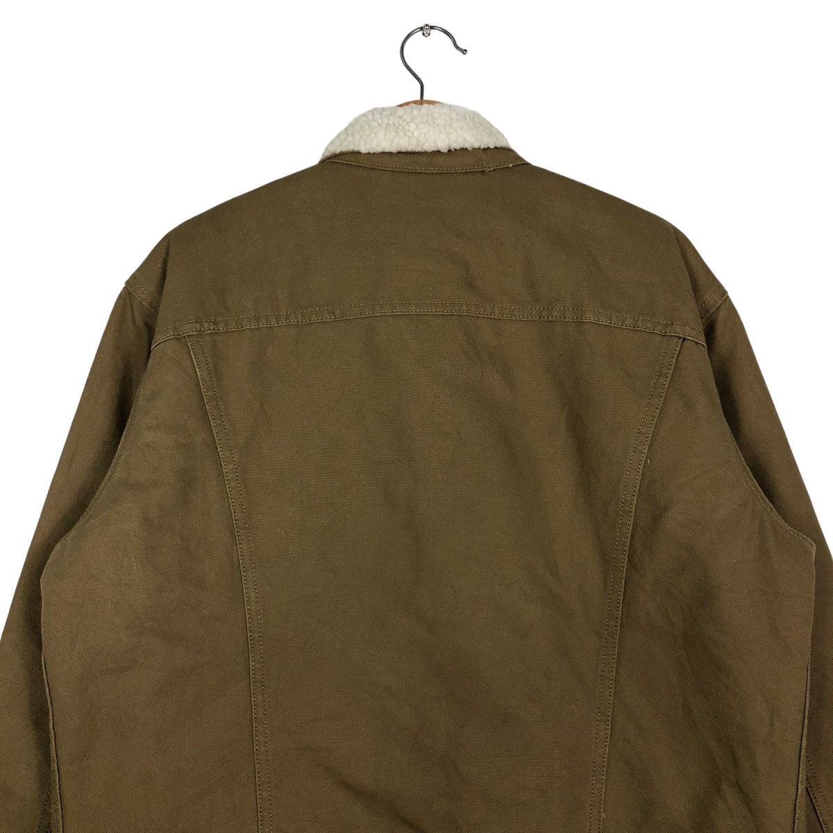 Levi's 🔥VINTAGE BIKER JACKET SHERPA LINING LEVI’S MULTI POCKETS Size US M / EU 48-50 / 2 - 9 Thumbnail